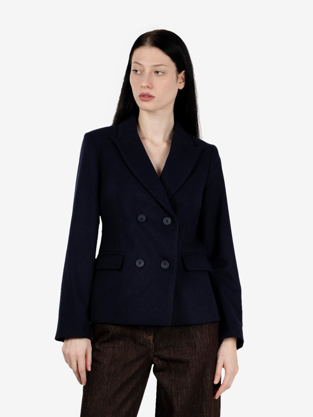 Blazer sfiancato blu