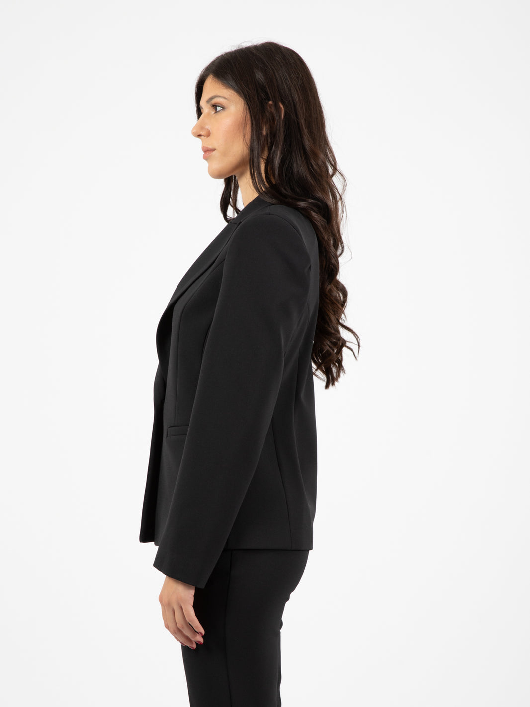 Blazer single-button nero