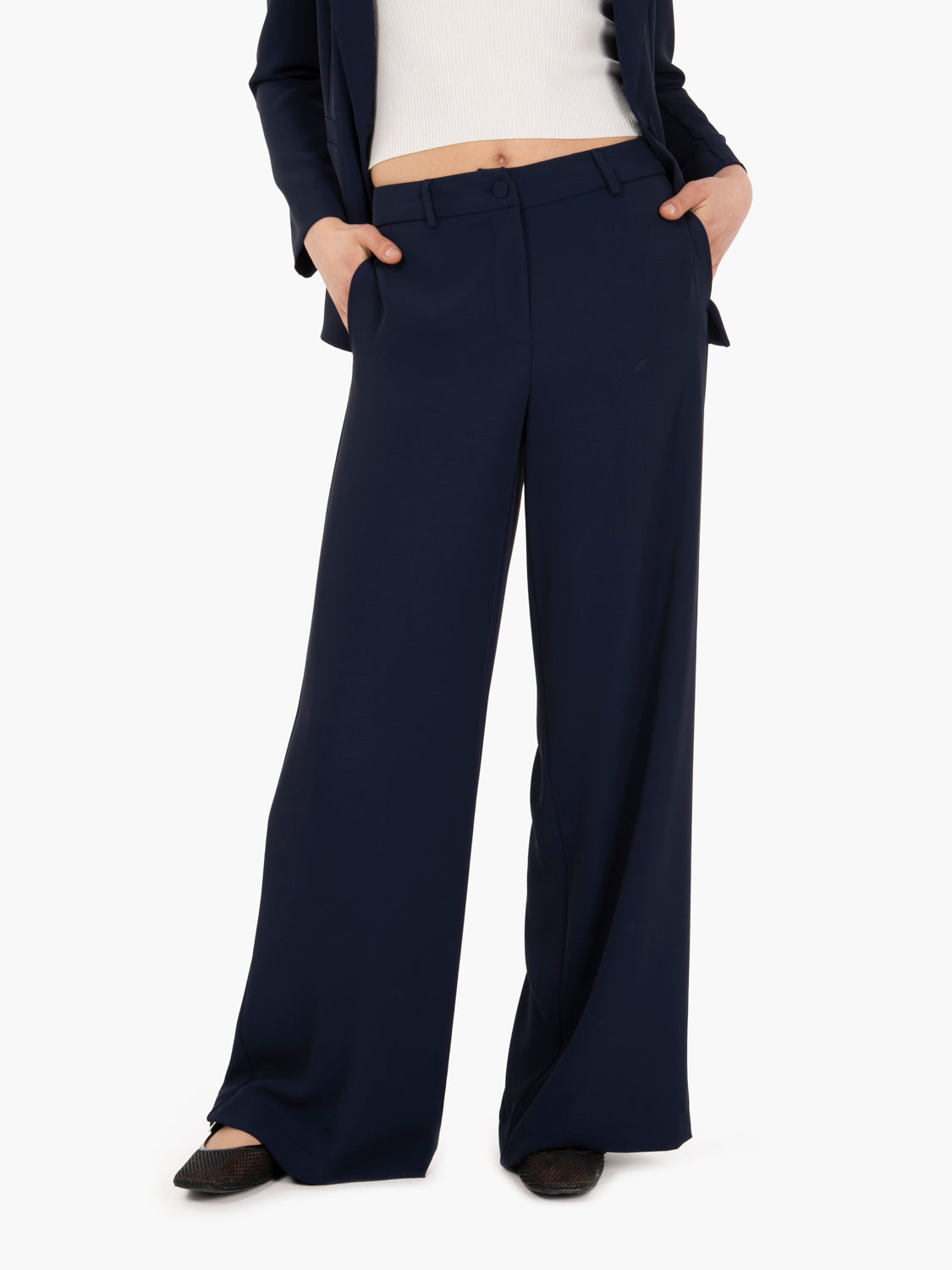 Completo giacca e pantalone blu
