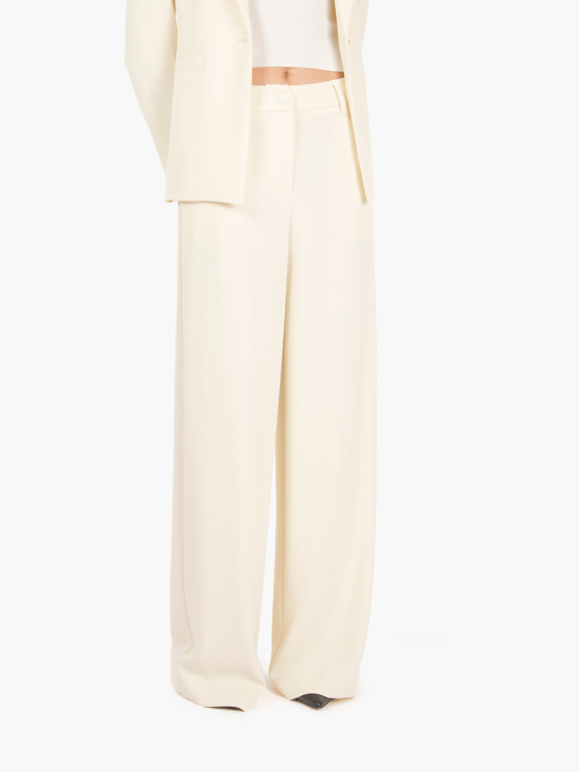 Completo giacca e pantalone burro