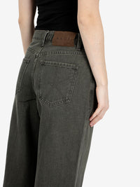 Jeans balloon muschio