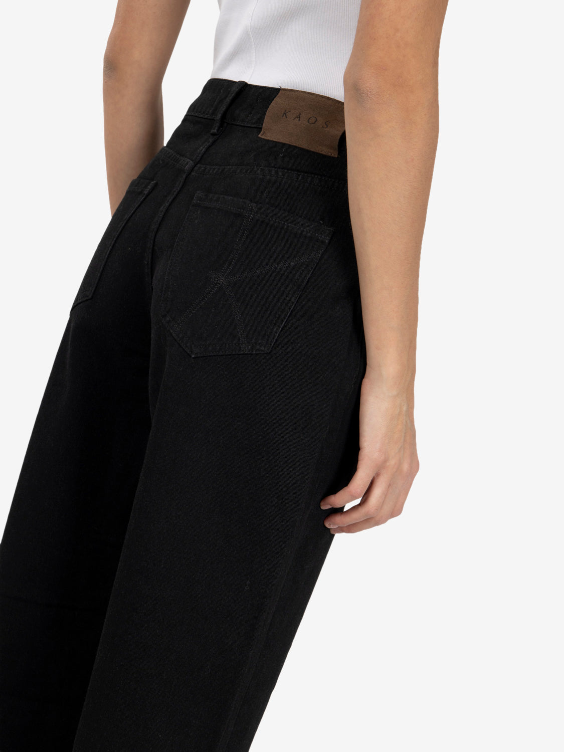 Jeans balloon nero