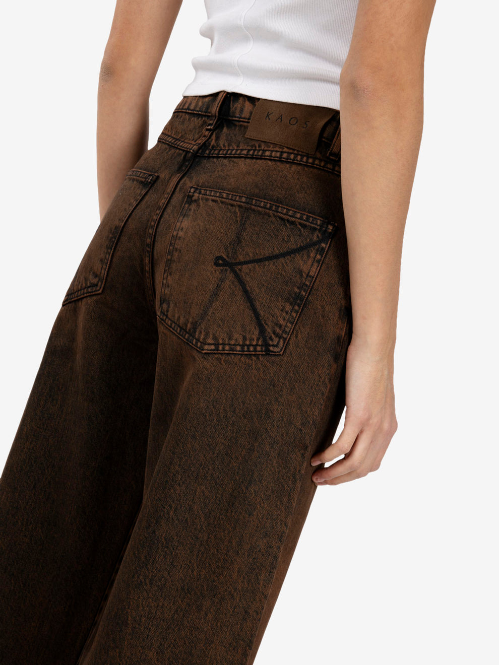 Jeans barrel moro