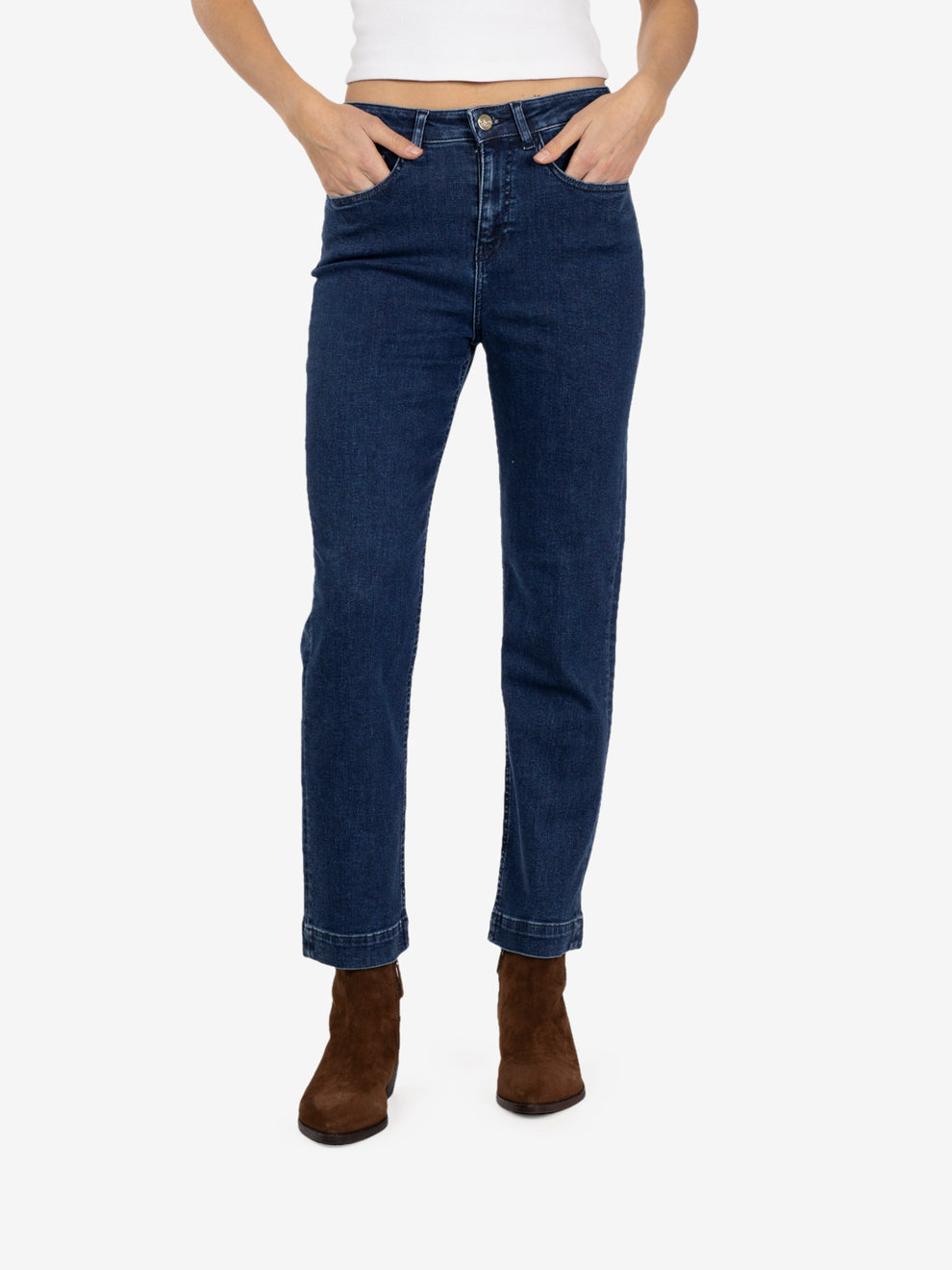 Jeans sigaretta Sonia blu