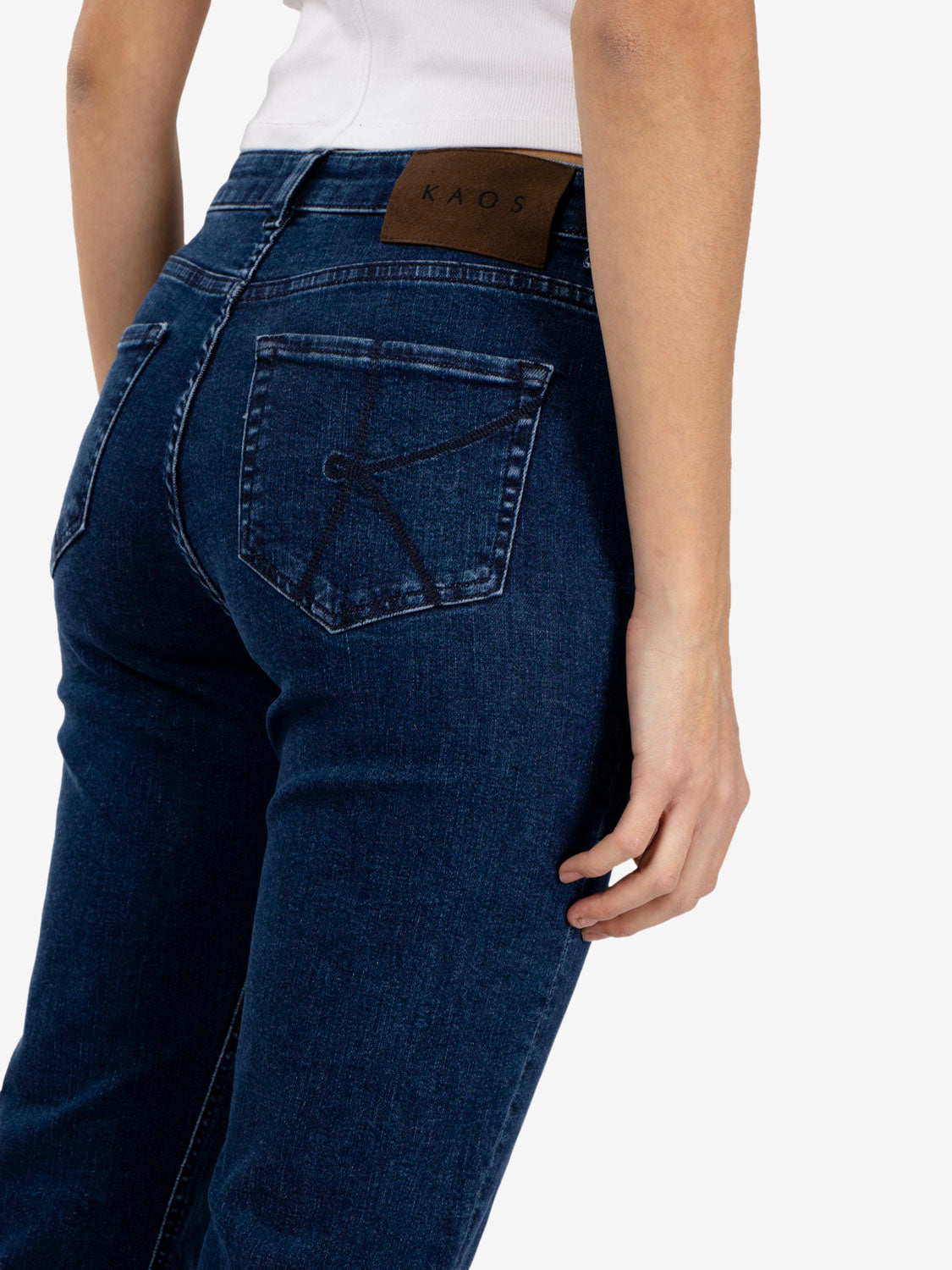 Jeans sigaretta Sonia blu