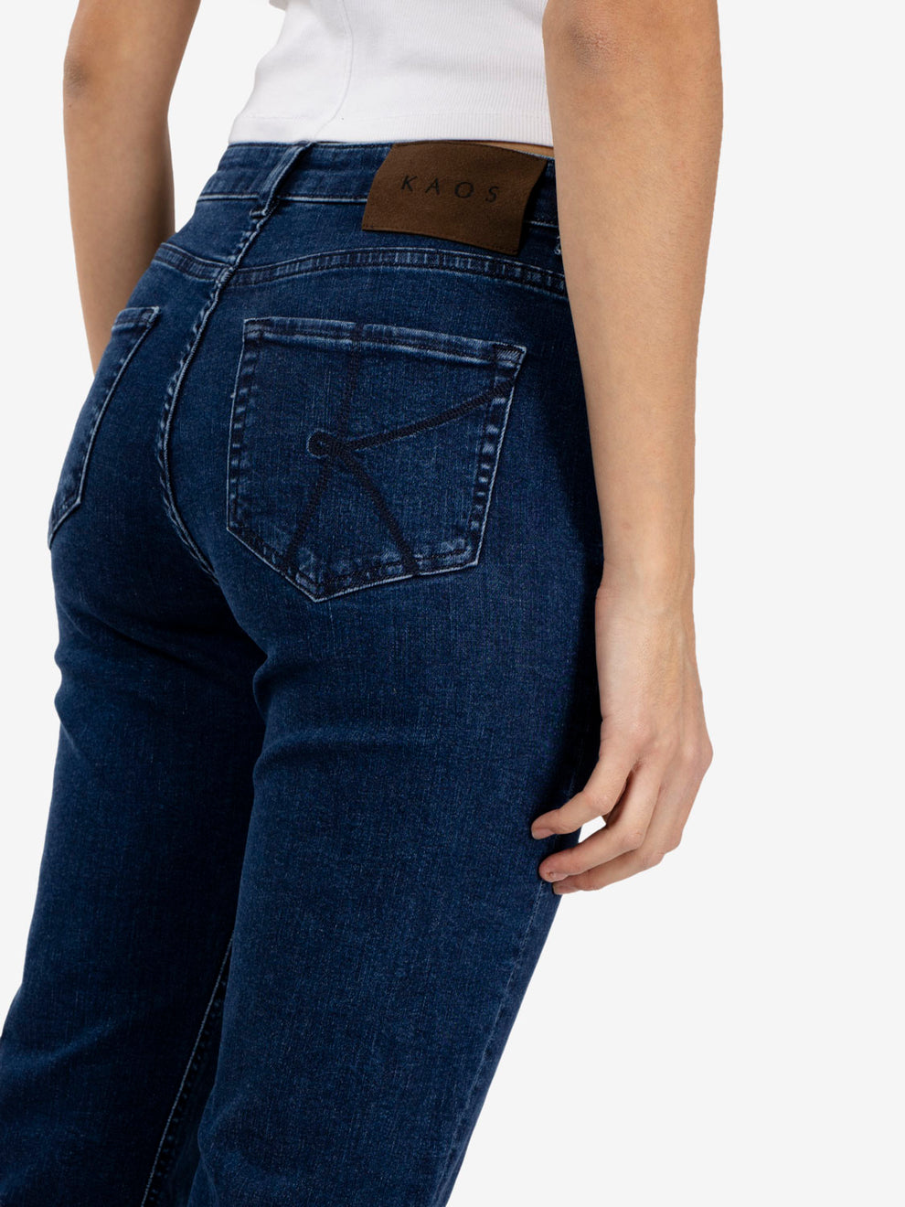 Jeans sigaretta Sonia blu