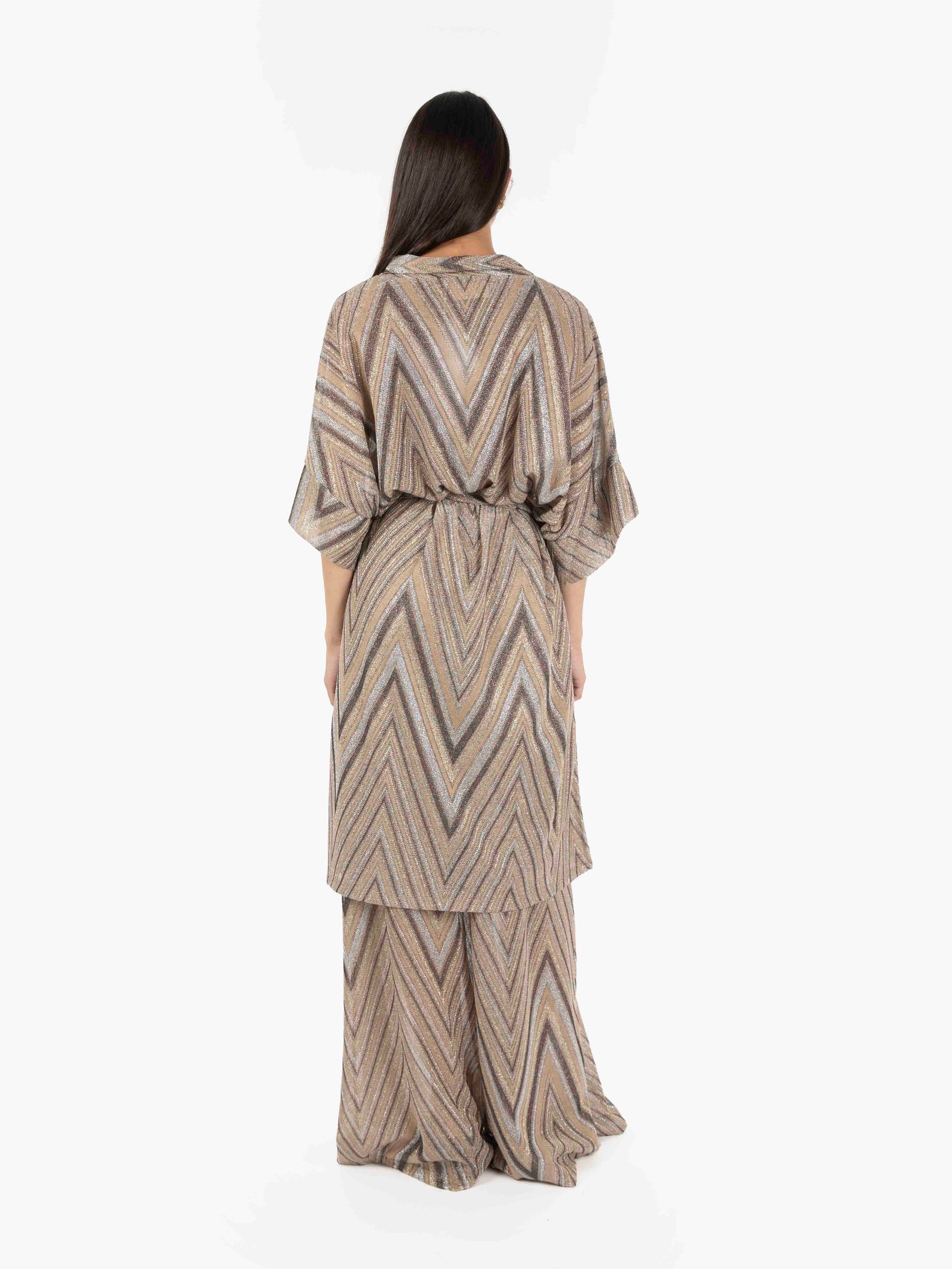 Kimono laminato oro