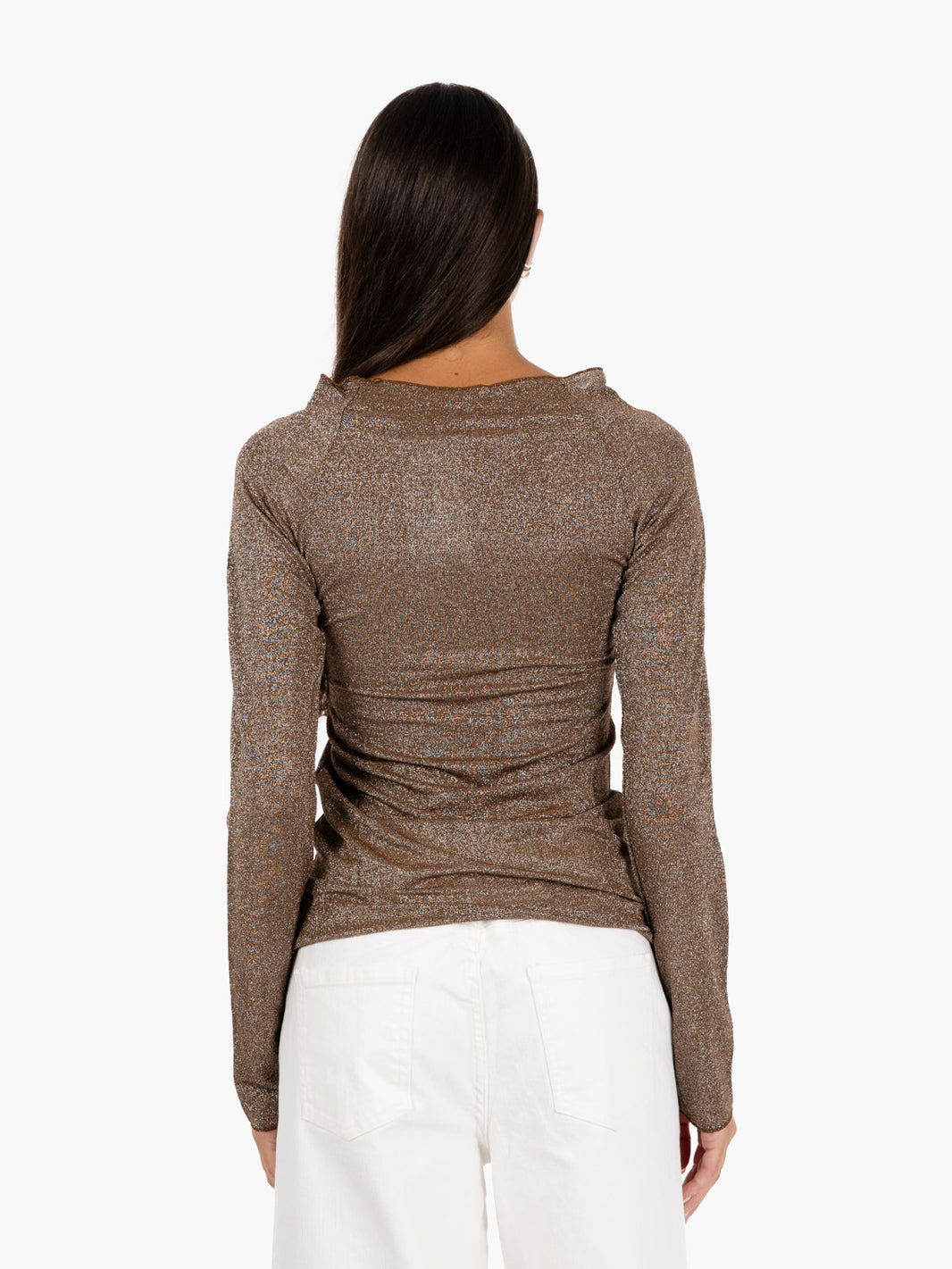 Maglia in lurex moro