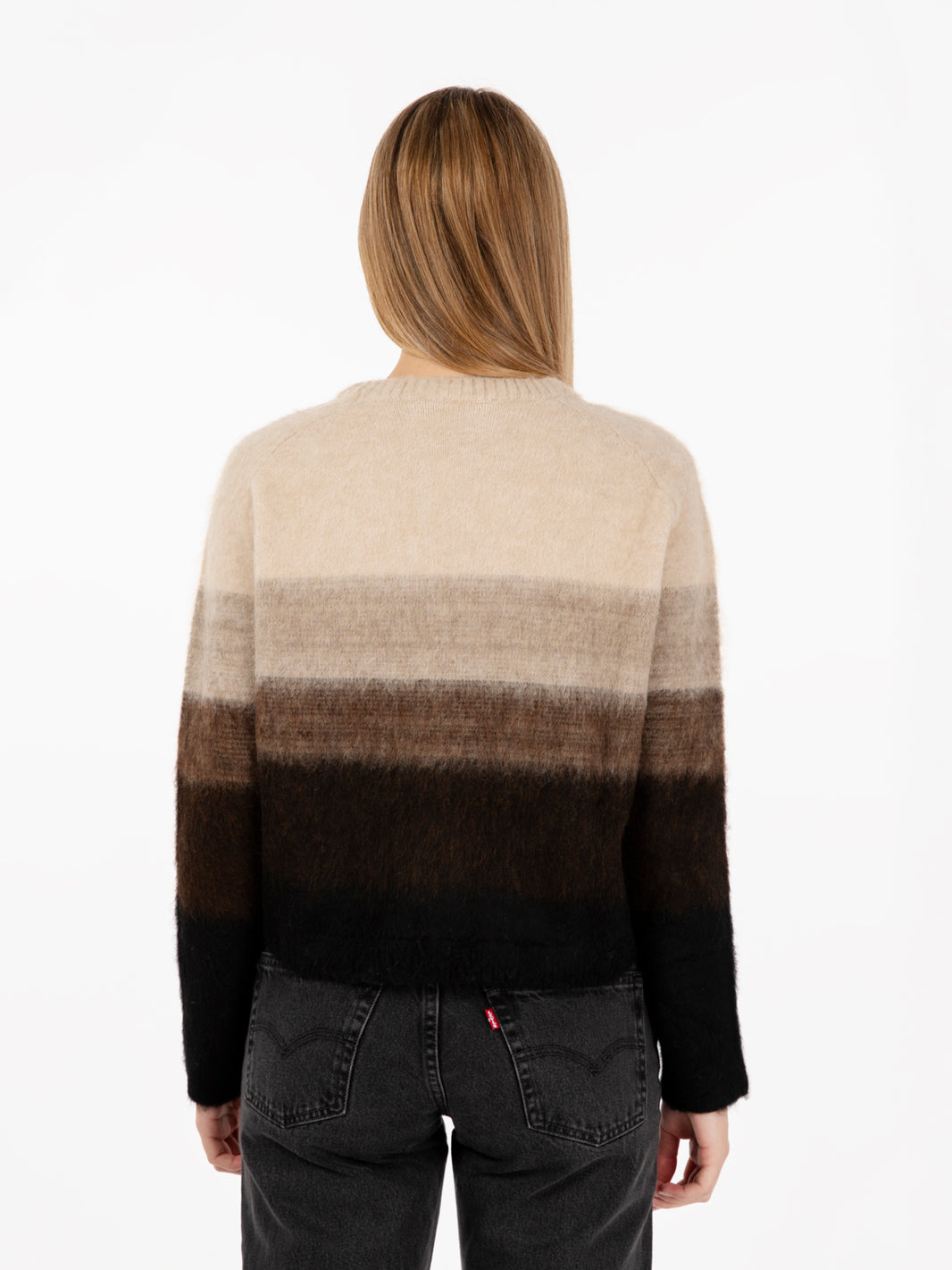Maglione degrade moro