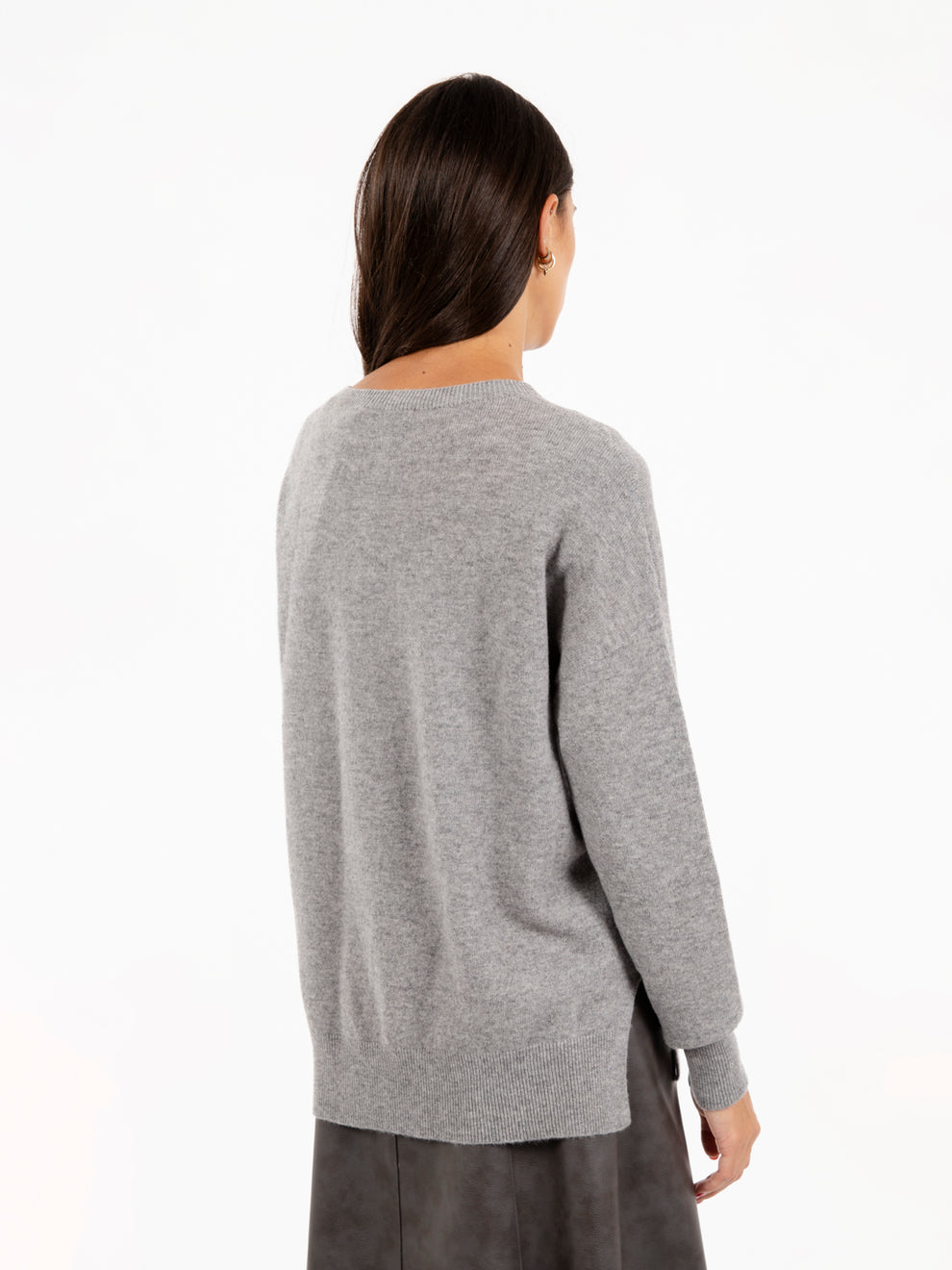 Light grey wool sweater