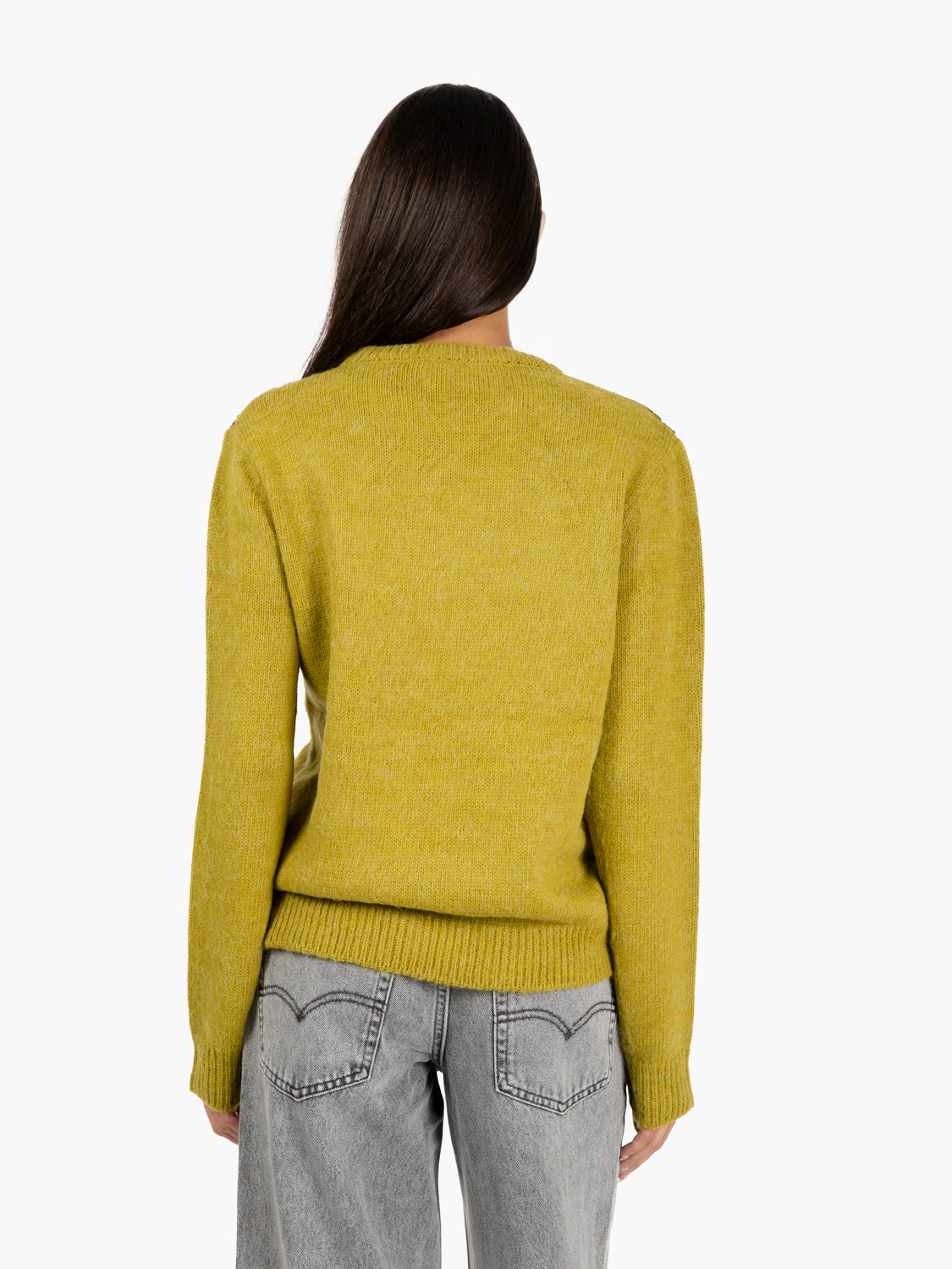Oil diamond sweater