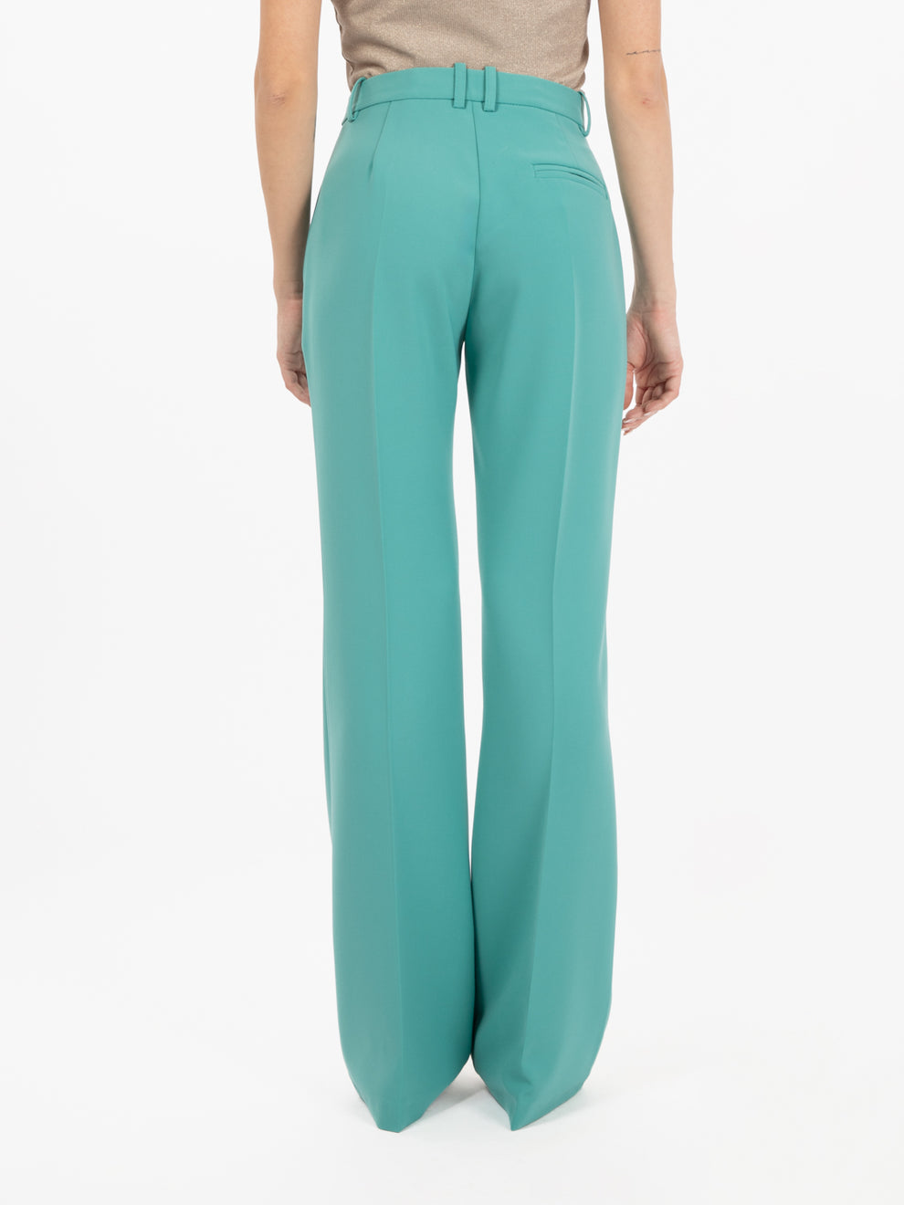 Jade flared trousers