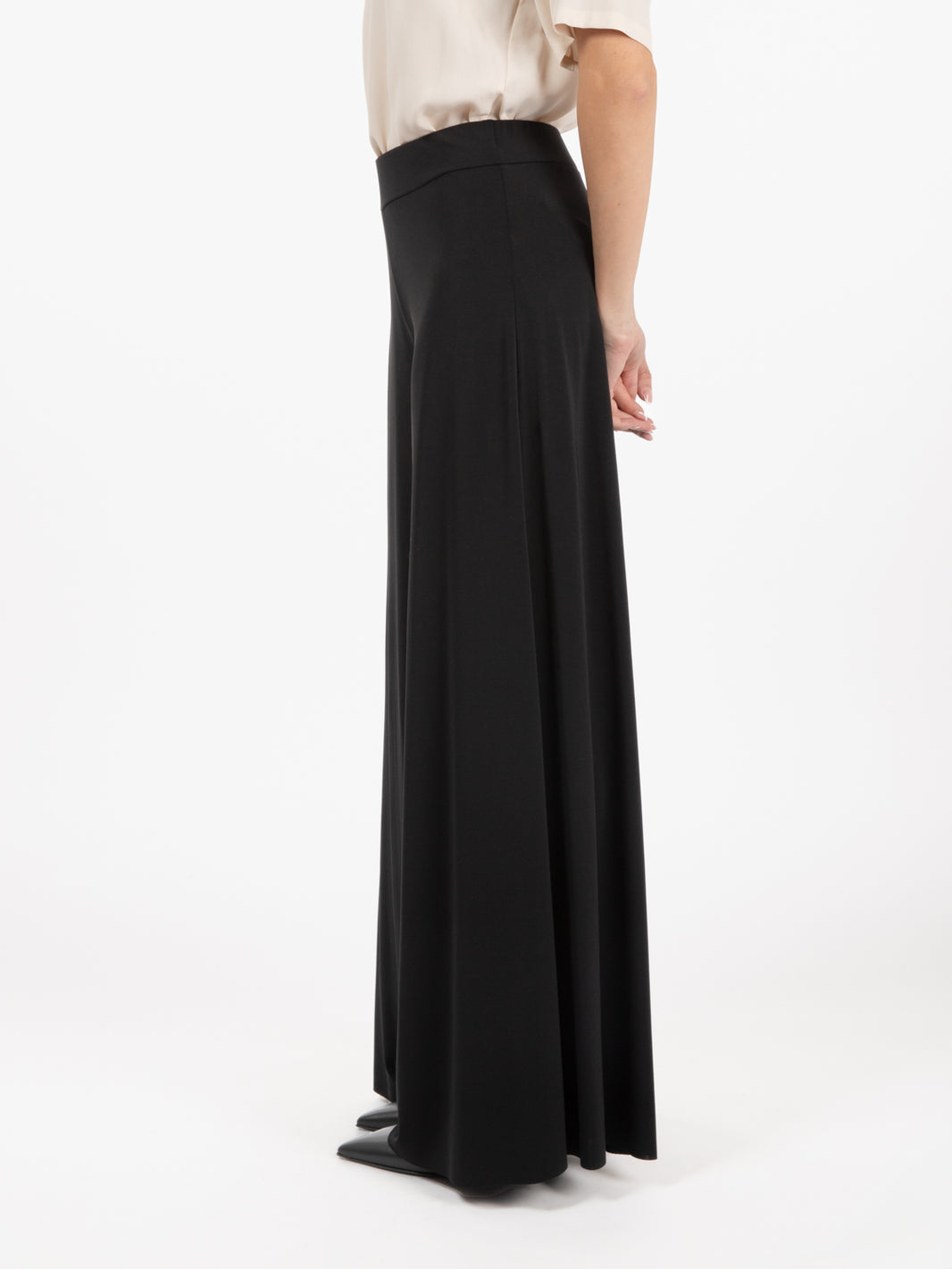 Pantalone morbido nero