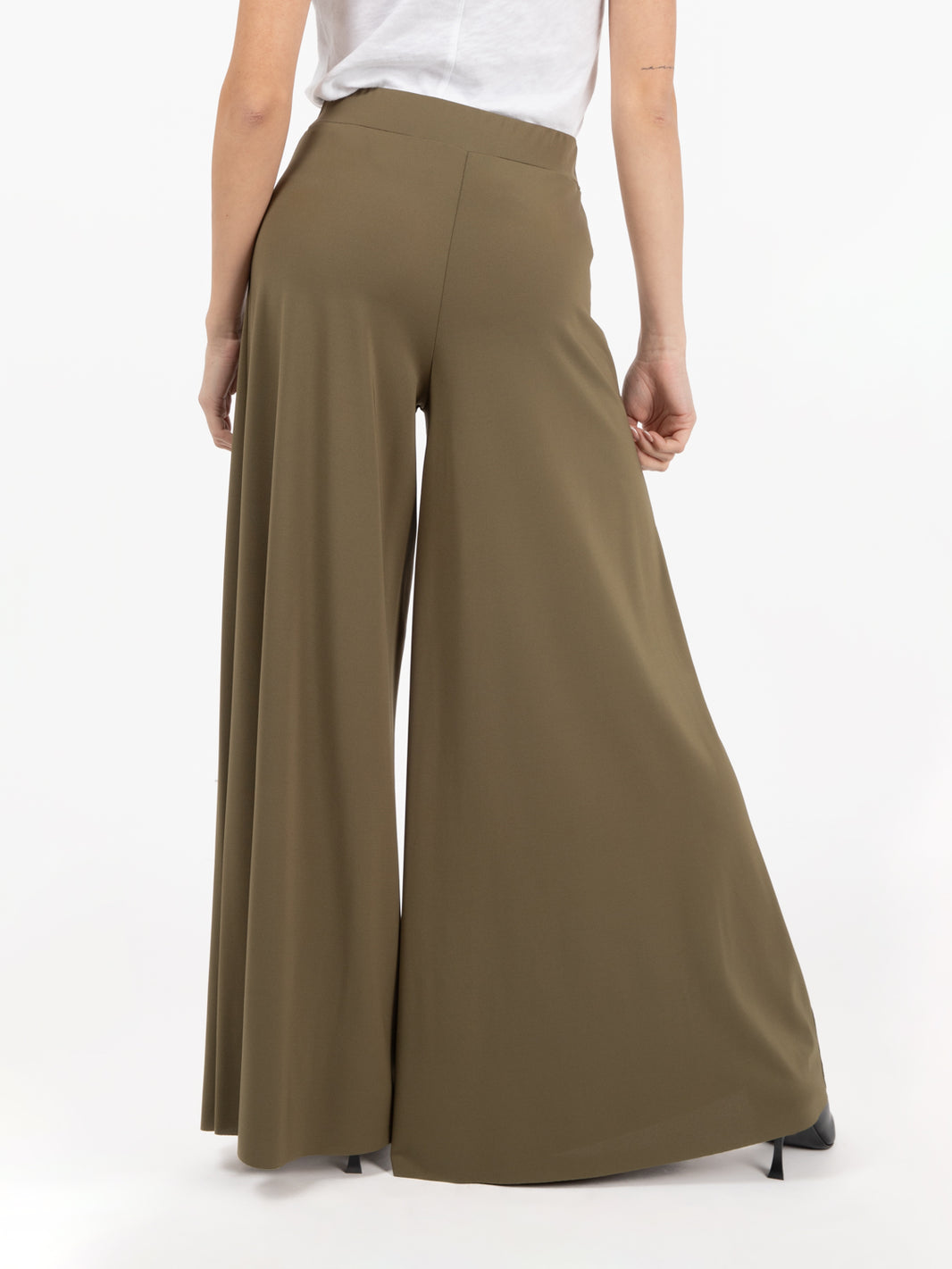 Pantalone morbido verde militare