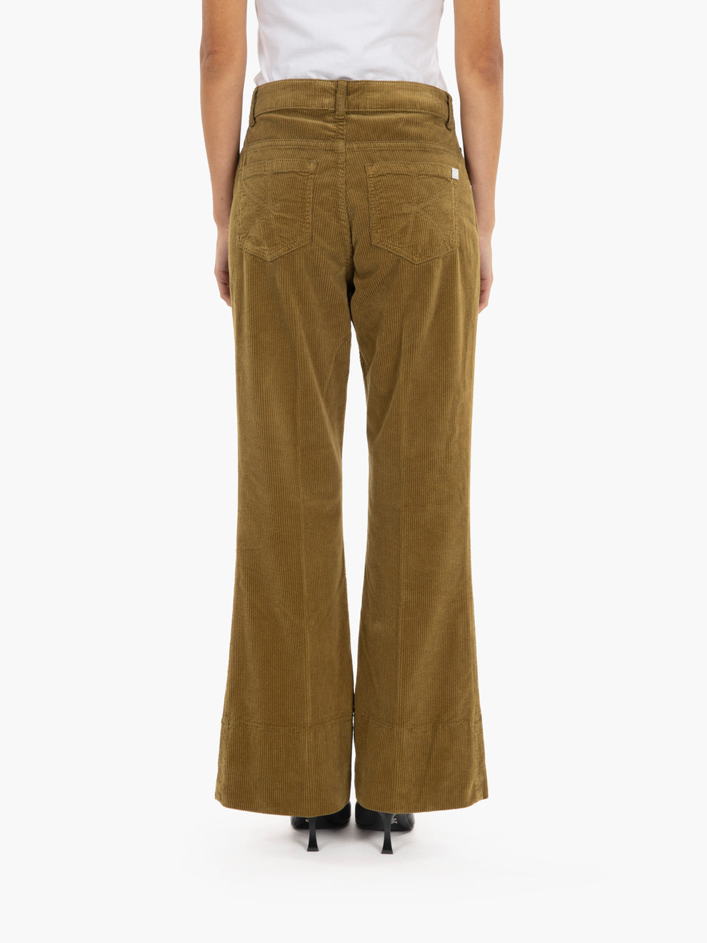 Oil velvet trumpet trousers
