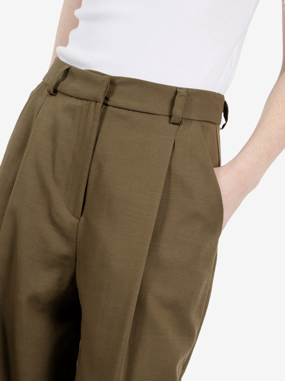 Military balloon fit trousers