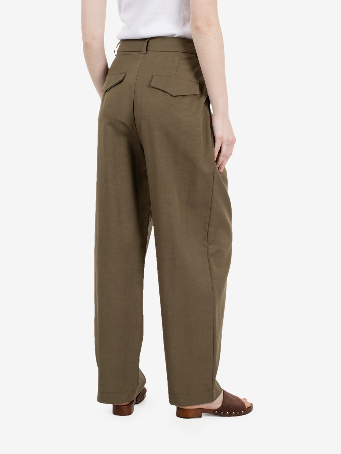 Military balloon fit trousers