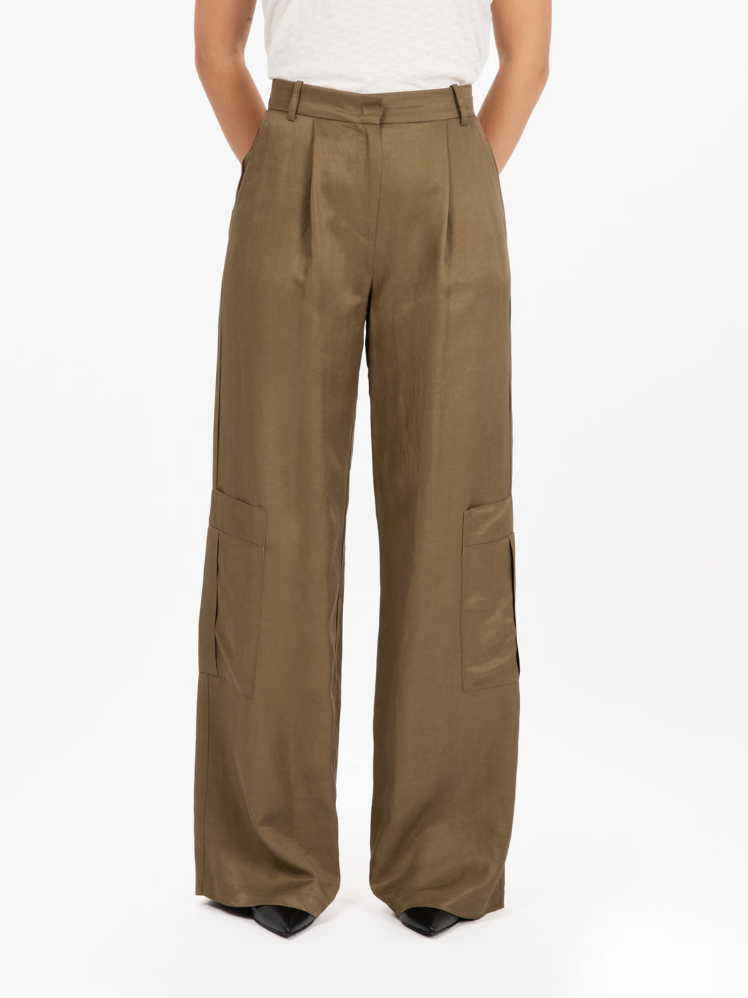 Pantaloni cargo militare