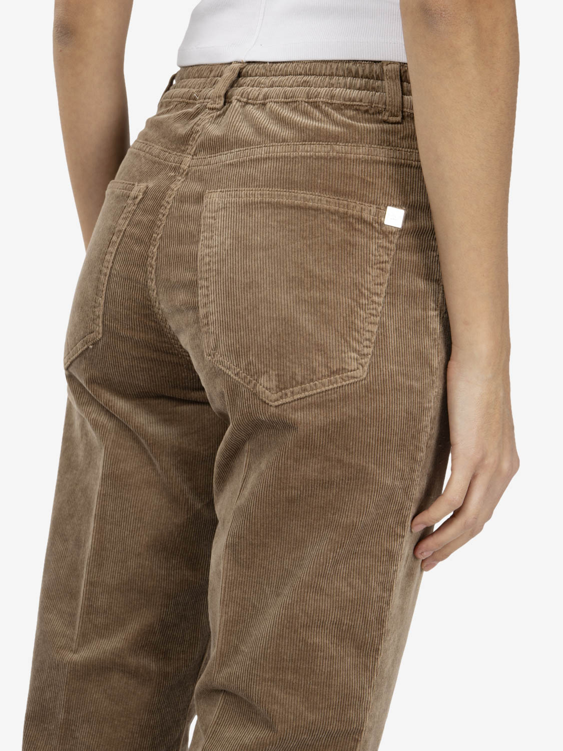 Pantaloni in velluto a coste kasha