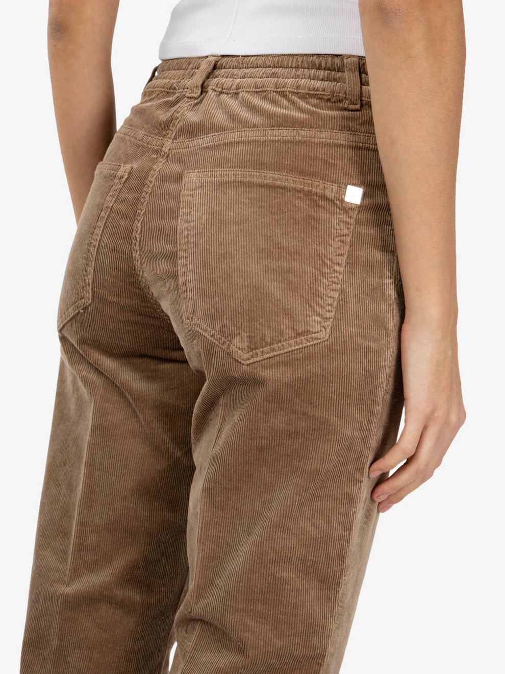 Pantaloni in velluto a coste kasha