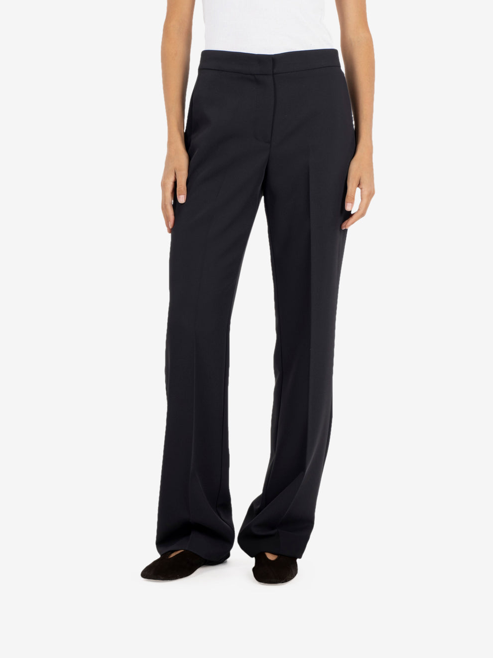 Pantaloni straight neri