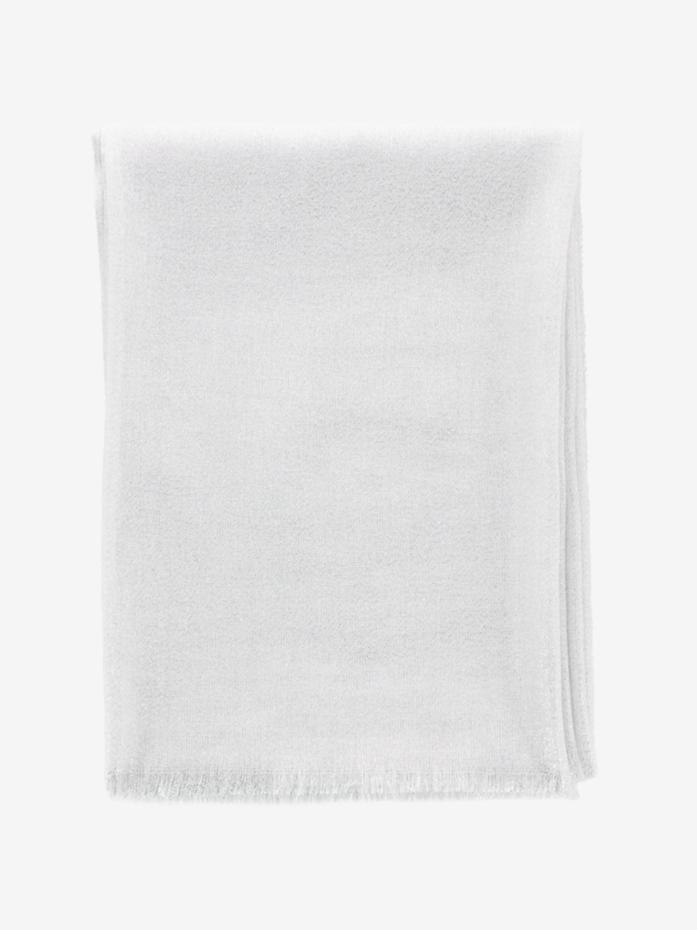 Pashmina con filo lurex argento