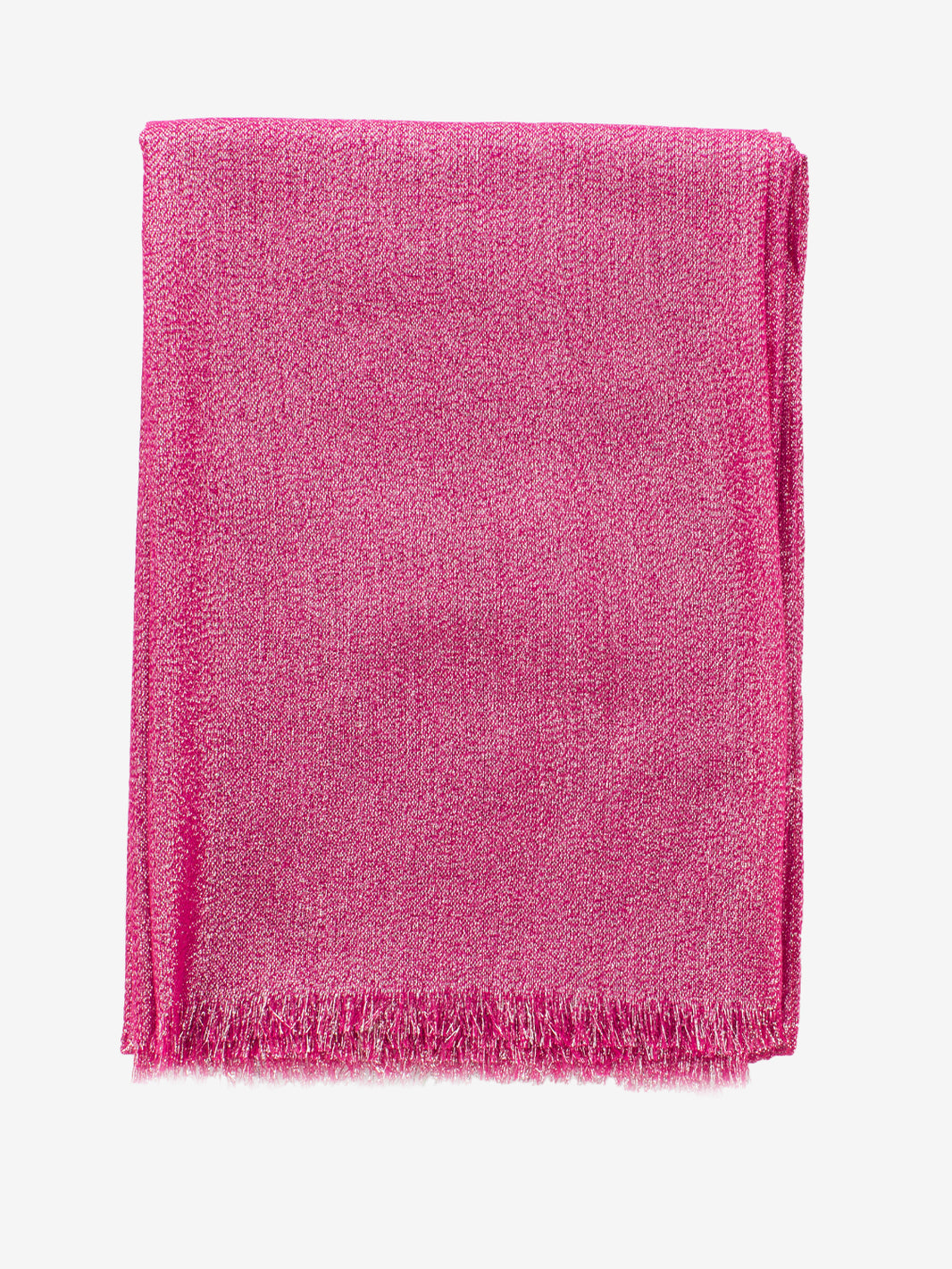 Pashmina con filo lurex fuxia