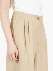 KAOS - Shorts in misto lino corda