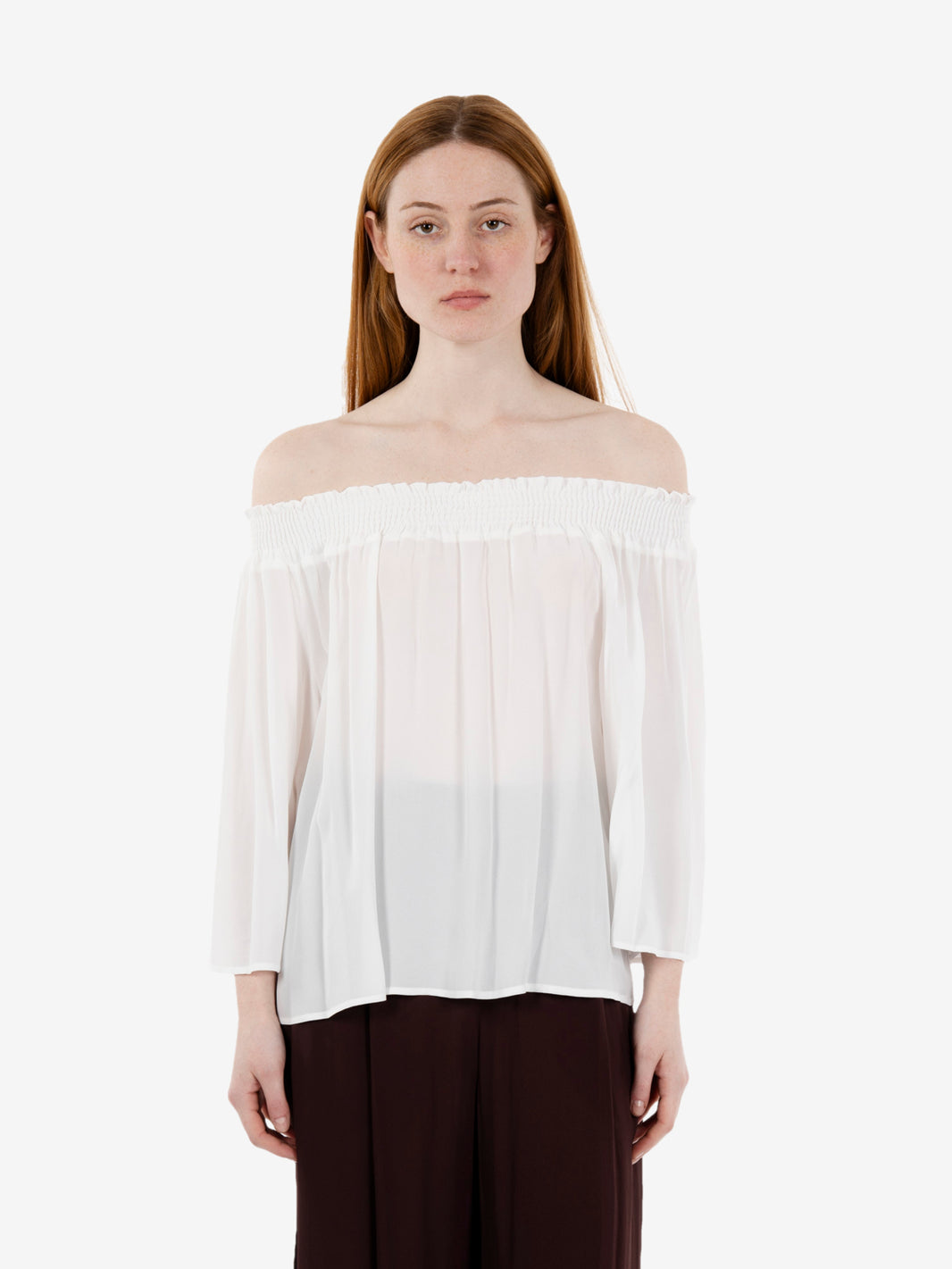 White spaghetti strap top