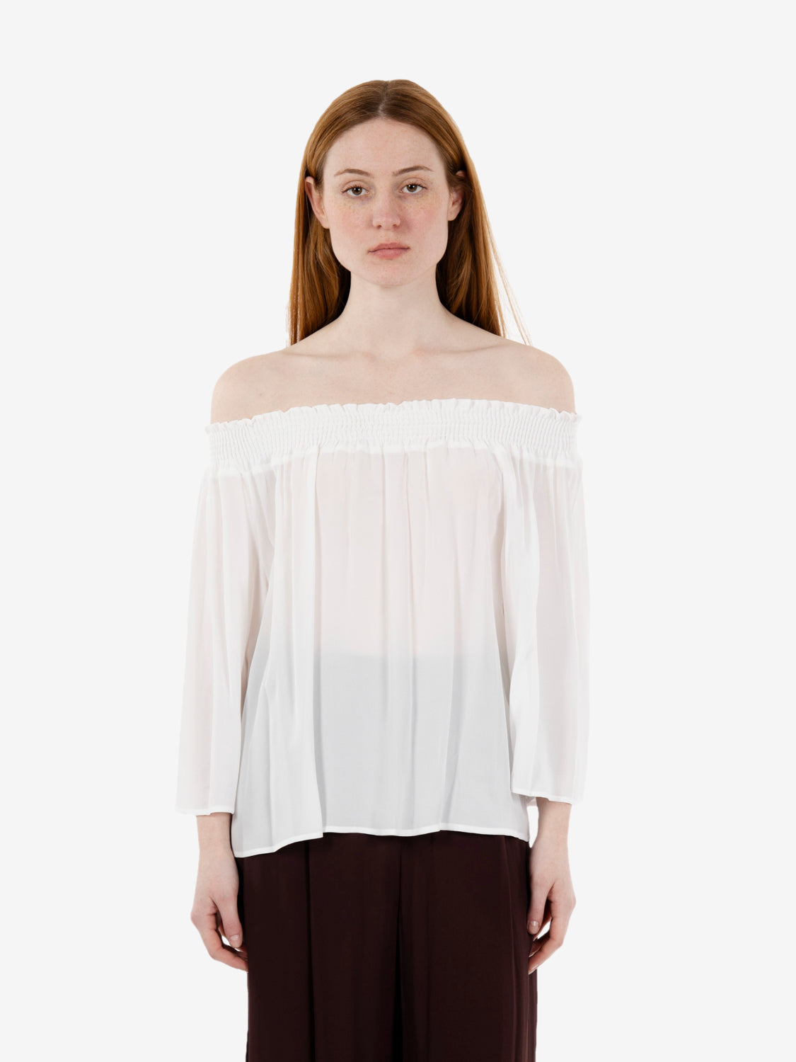 White spaghetti strap top