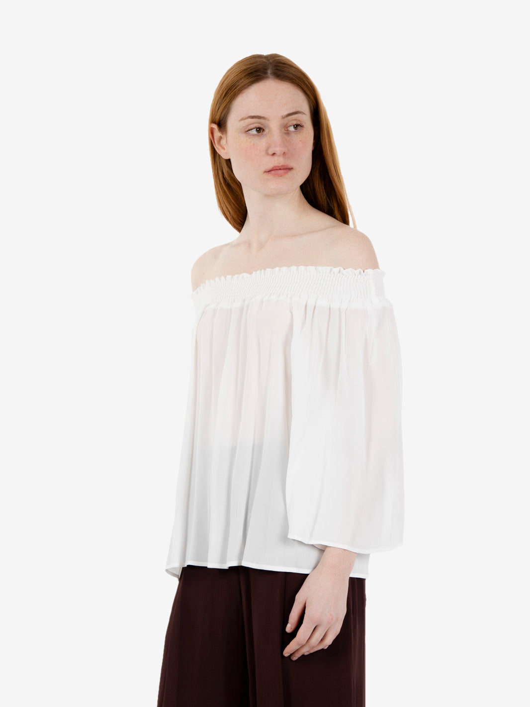 White spaghetti strap top
