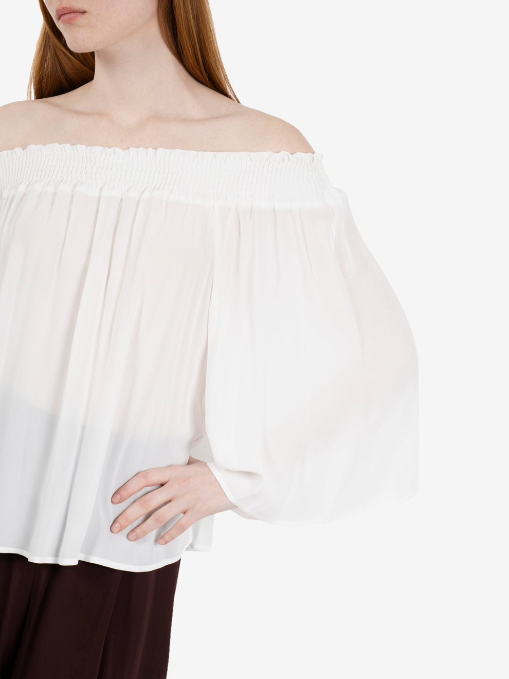 White spaghetti strap top