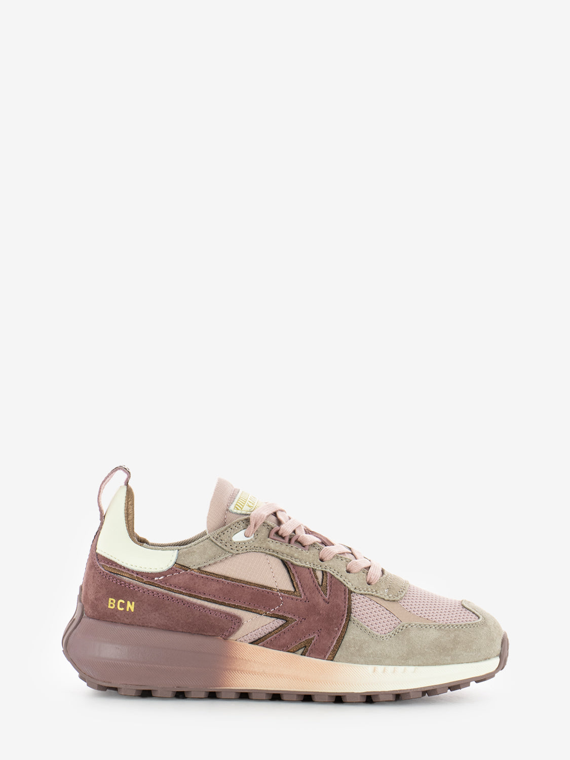 Sneakers taupe rosa