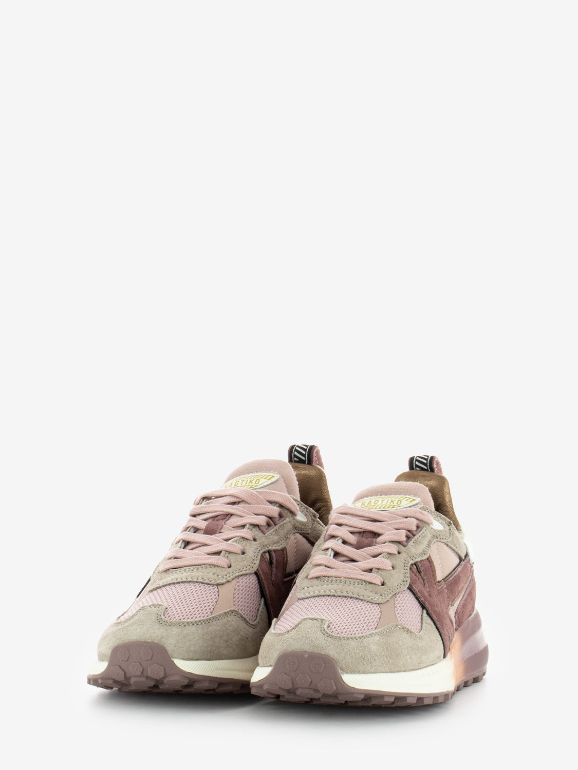 Sneakers taupe rosa