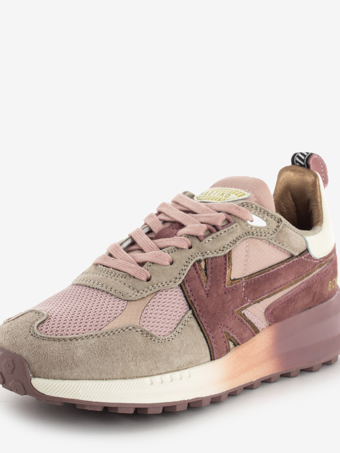 Sneakers taupe rosa