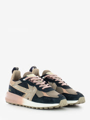 KAOTIKO - Sneakers blu taupe rosa