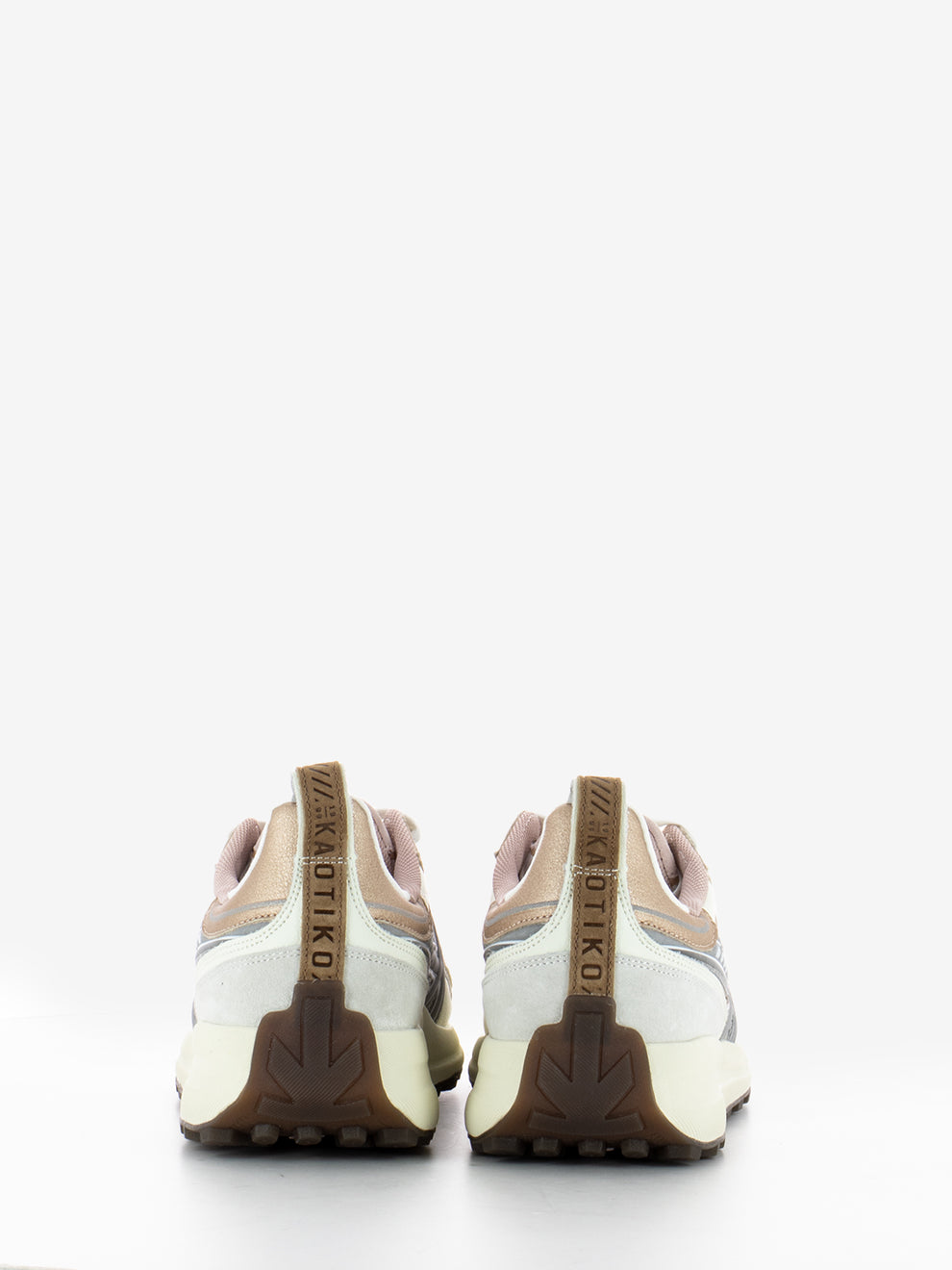 Sneakers Detroit Tech metallic bianco / rosa