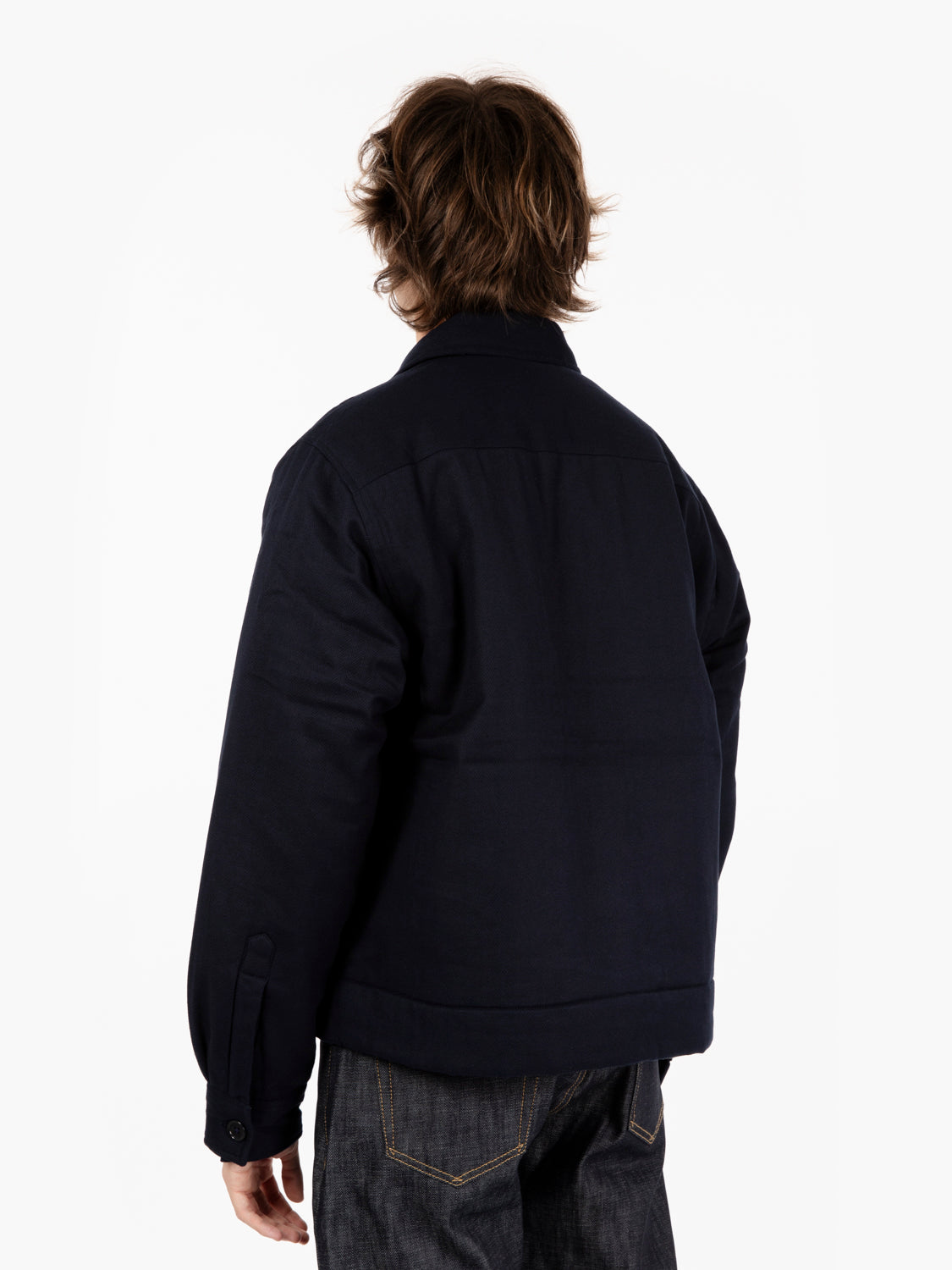 Bodhina Jacket with Contrast Pockets Red/Blue