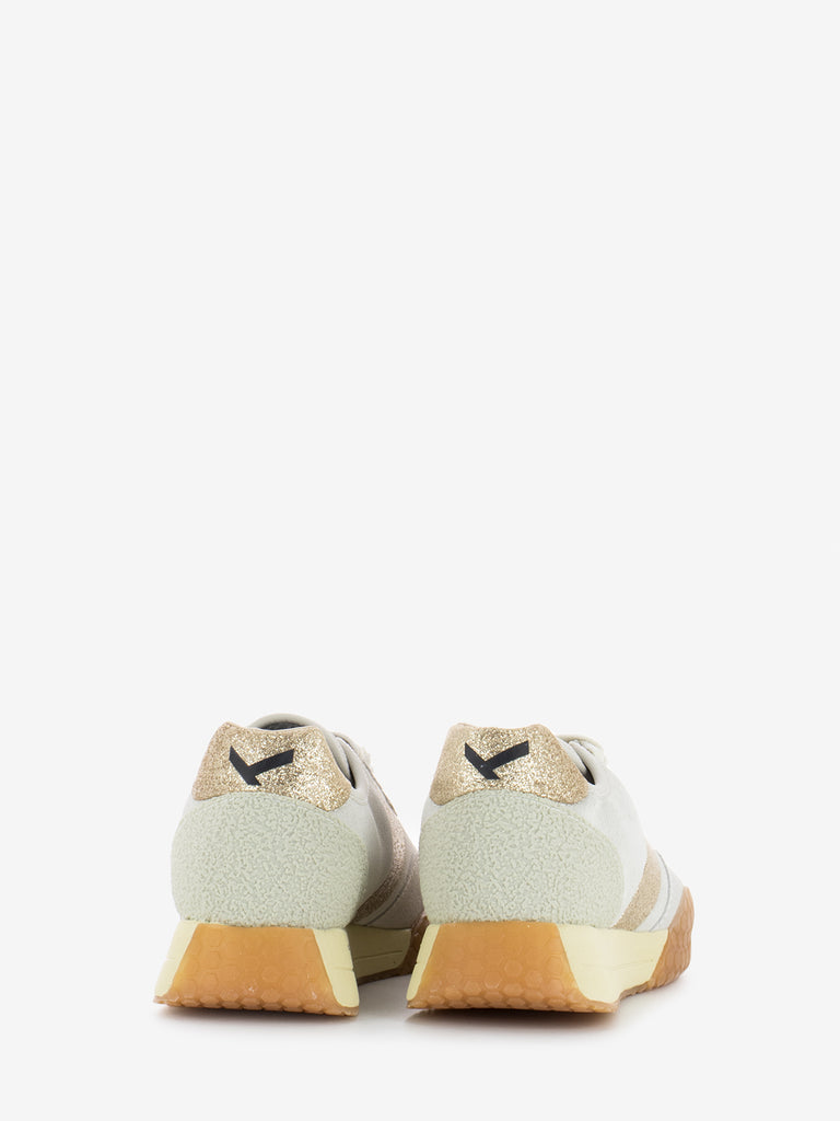 KEH-NOO - Sneakers 52km 9723 white / gold