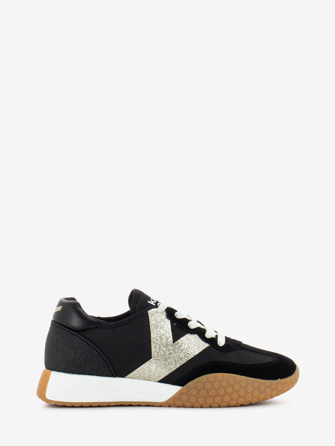 52KM 9312 black / gold sneakers