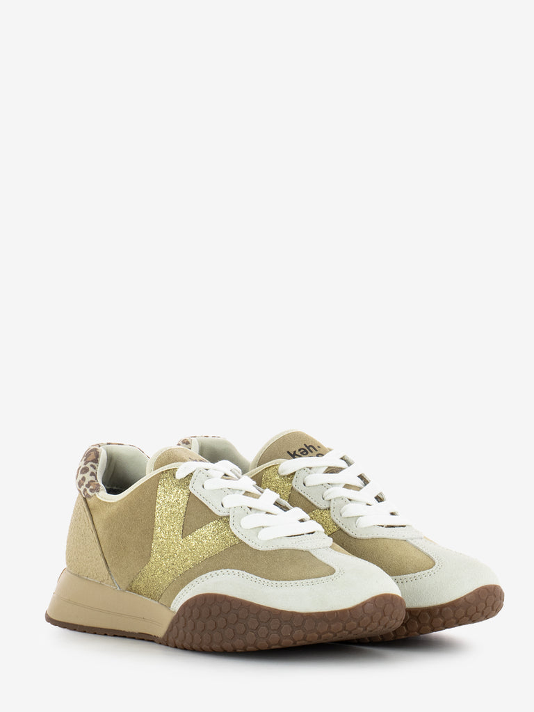 KEH-NOO - Sneakers Beige Leo W24