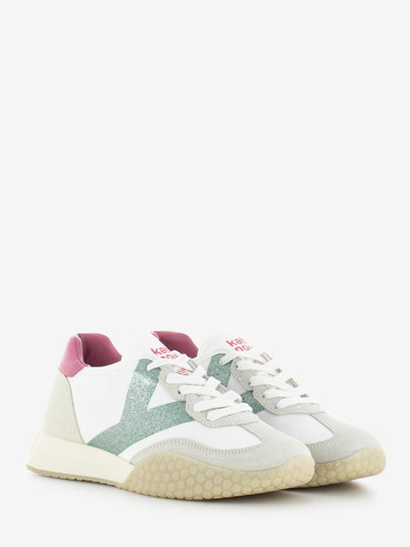 Sneakers KW 9312 bianco / menta / rosa