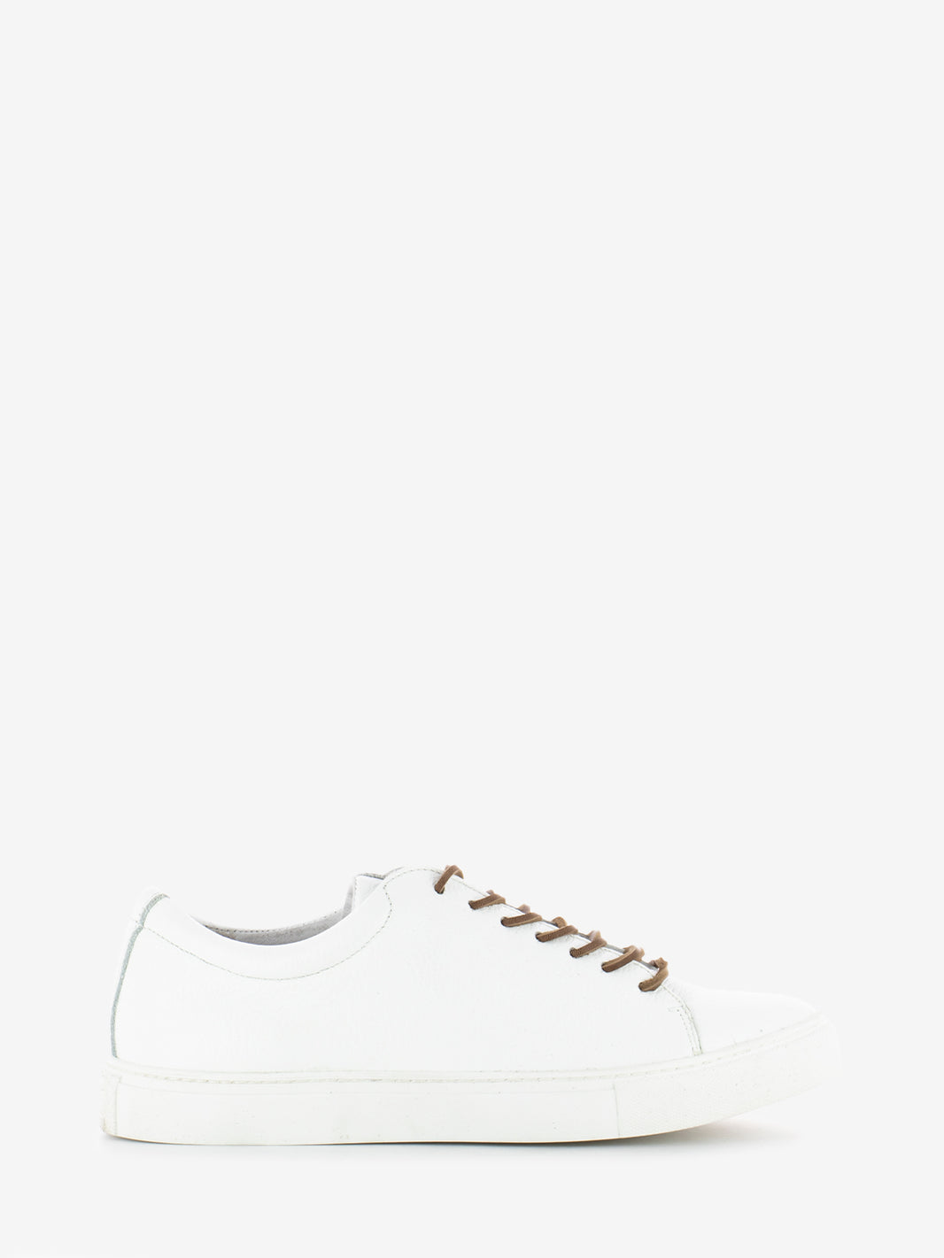 Sneakers in pelle bianca