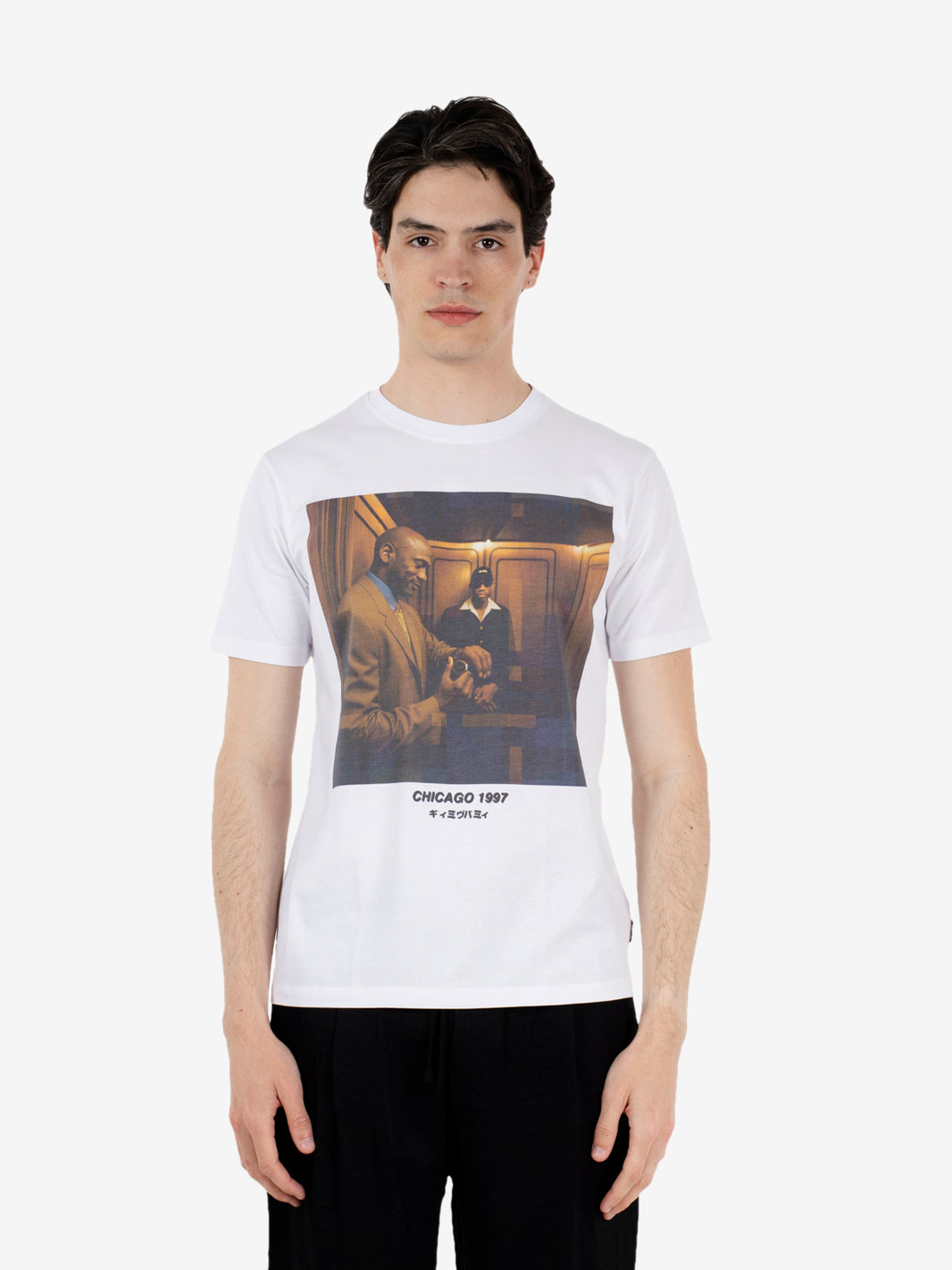 T-shirt Chicago white
