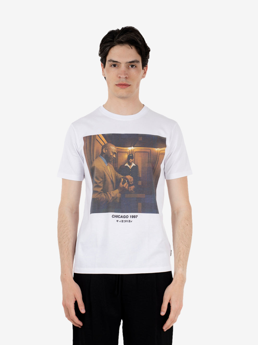 T-shirt Chicago white