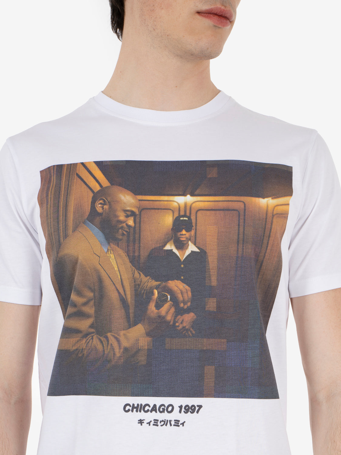 T-shirt Chicago white