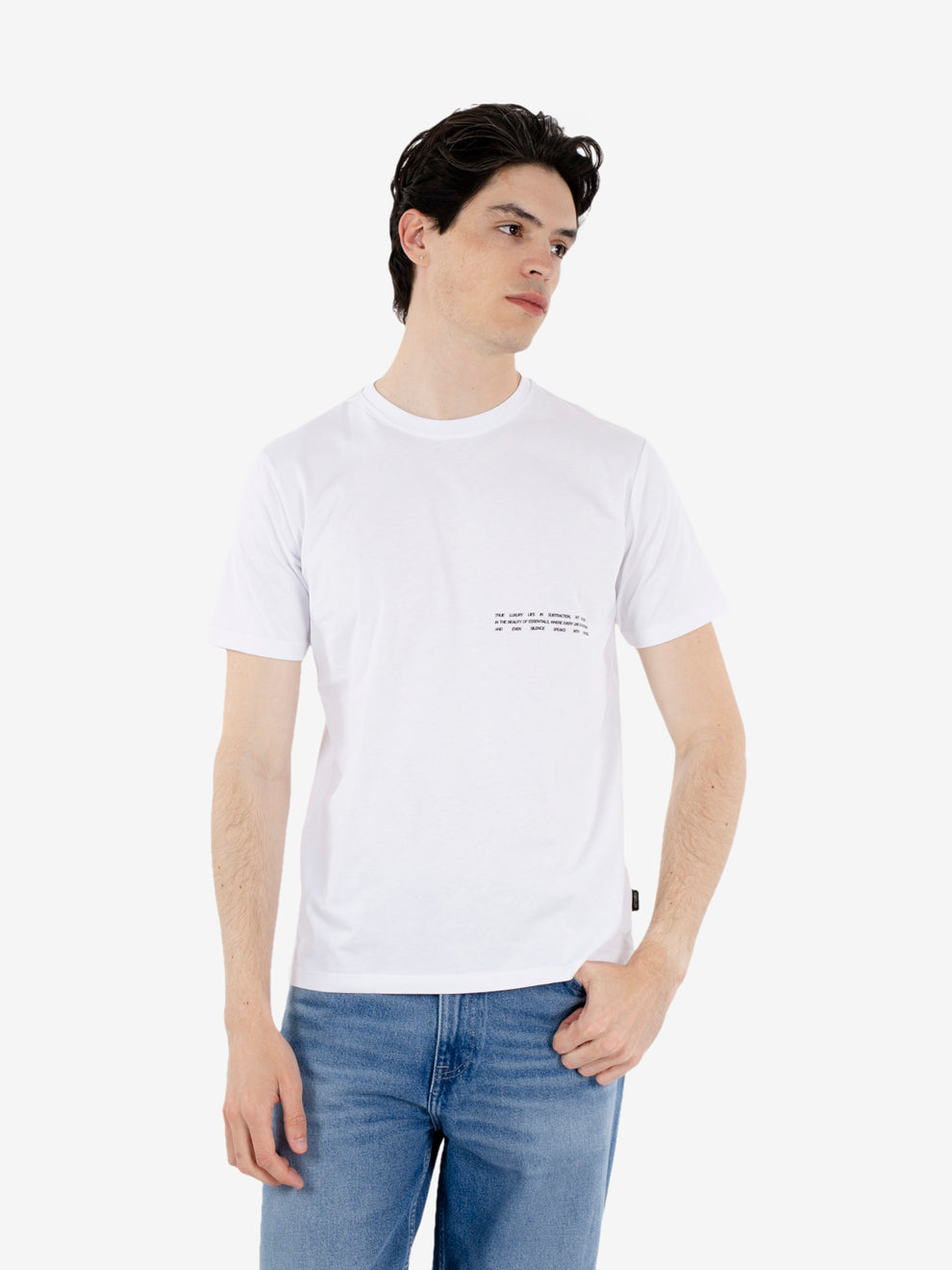 T-shirt Donington bianca