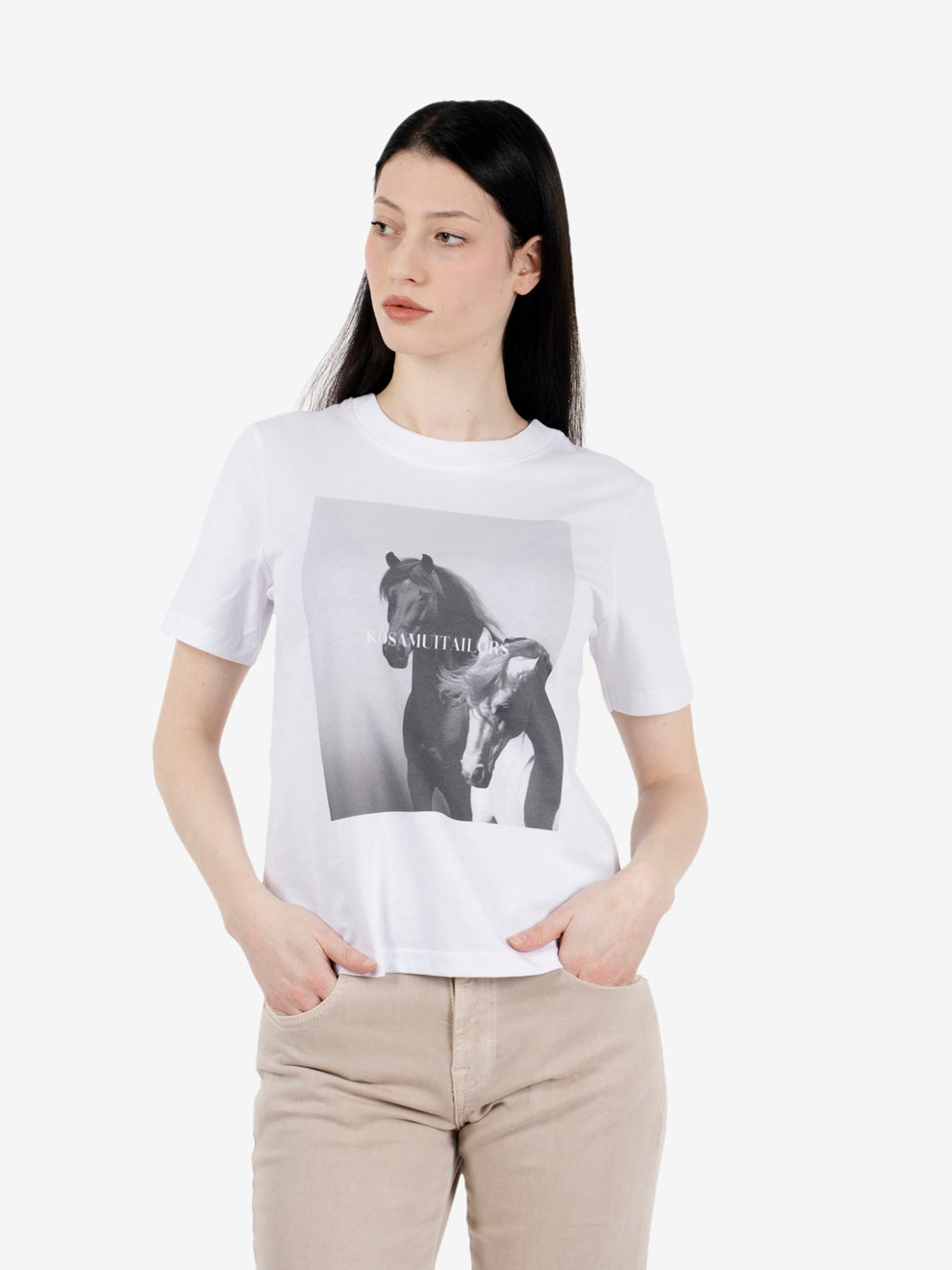 T-shirt Elegance white