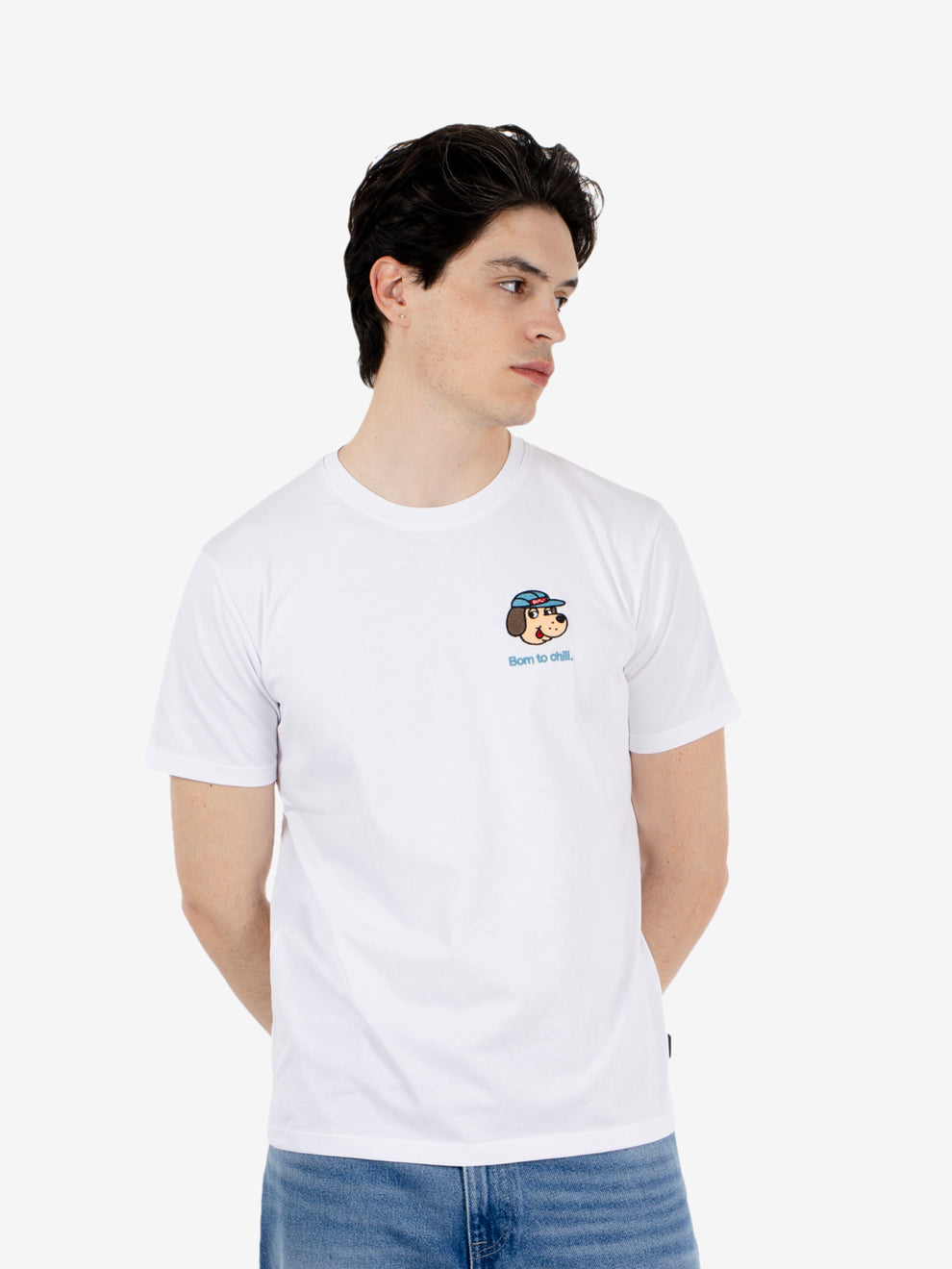 White Embchill T-shirt