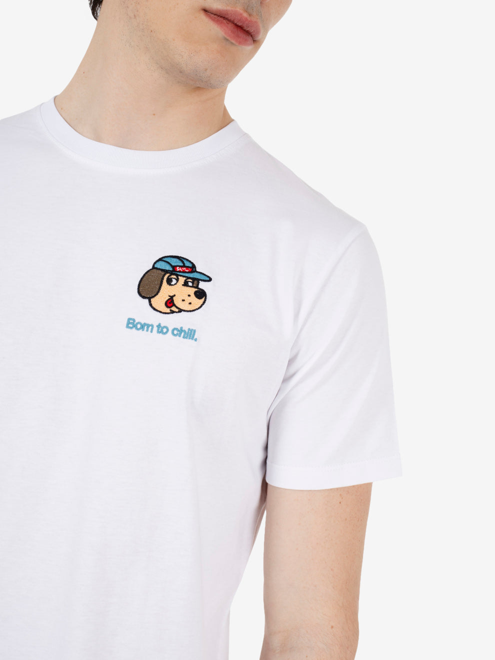 White Embchill T-shirt